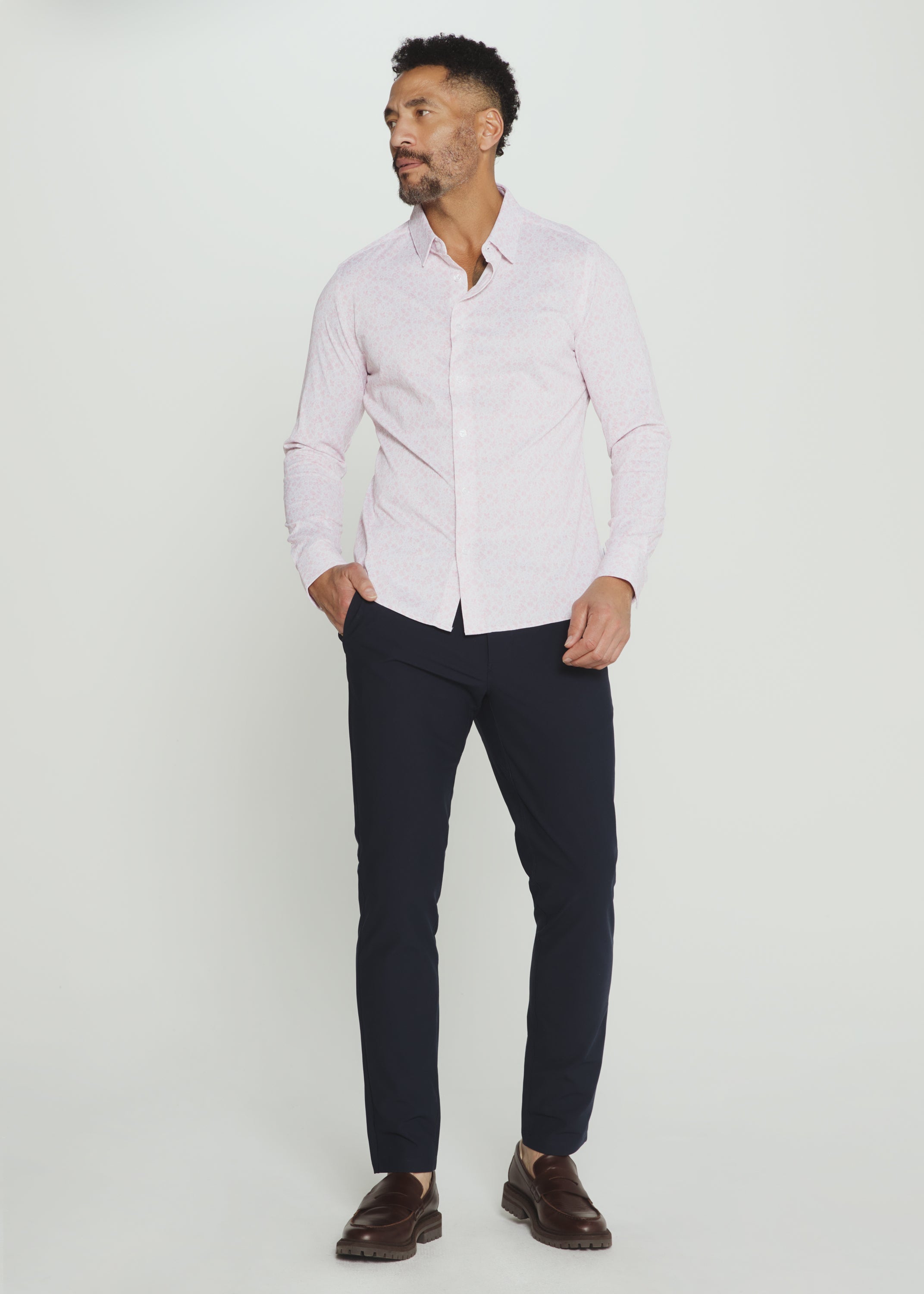 Infinity Athletic Fit Chino Pant Navy