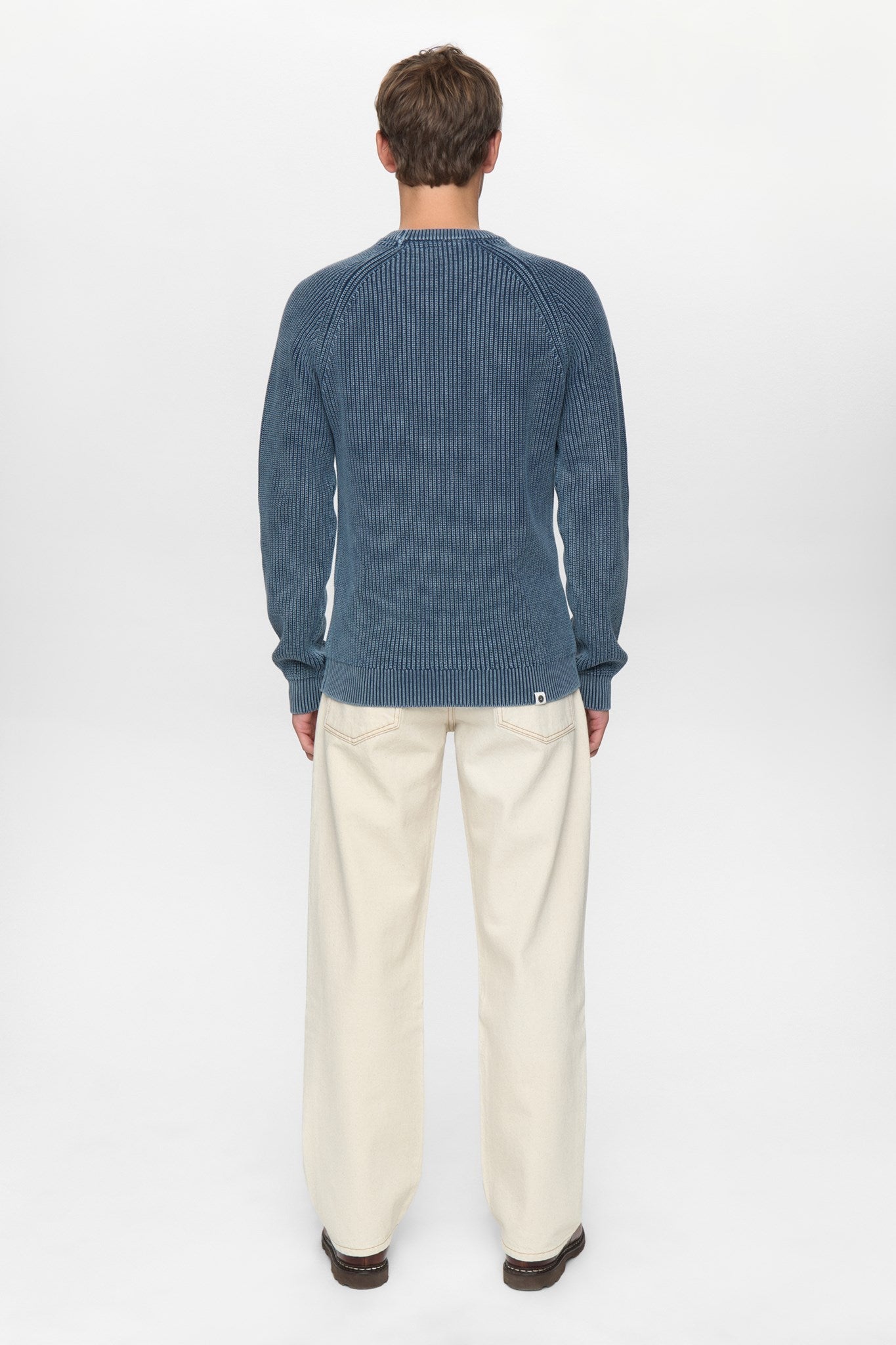 Aksune Patent Knit Light Blue