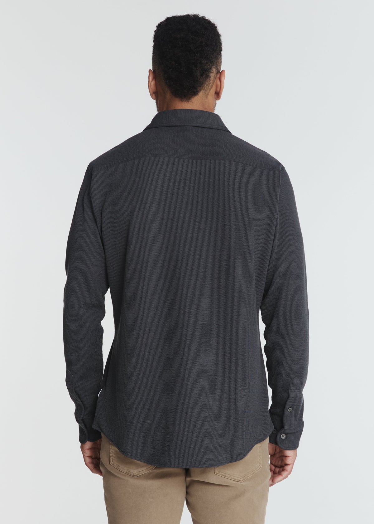 Levine Long Sleeve Shirt Anthracite
