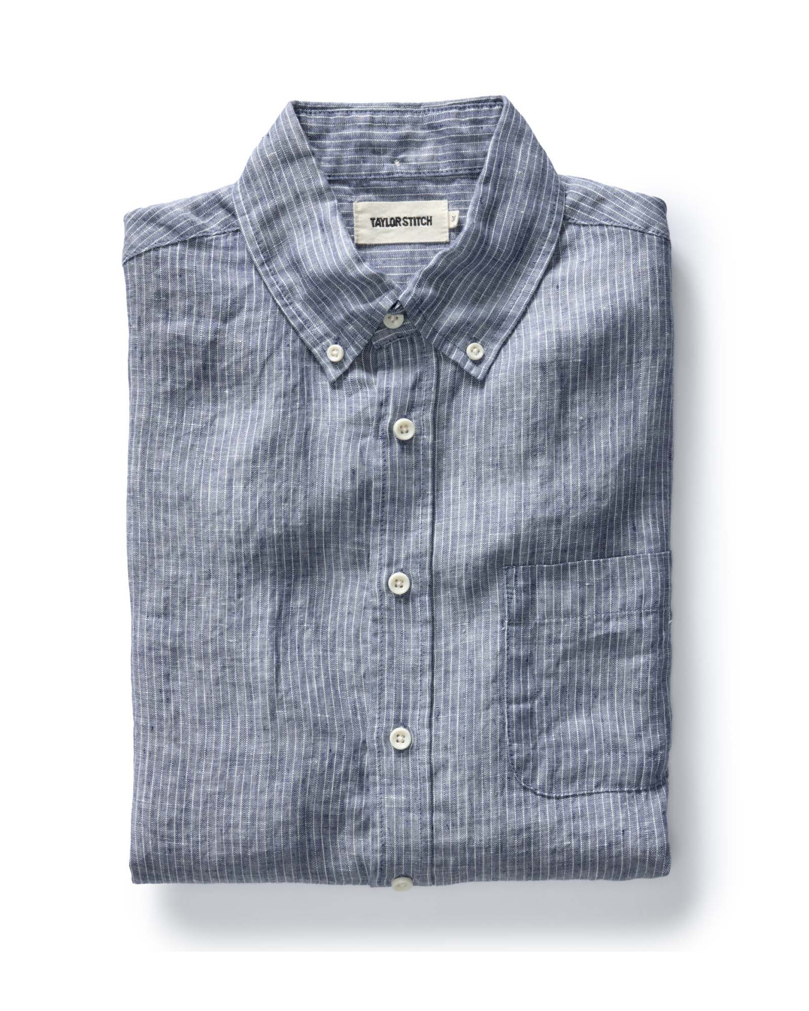 The Jack Shirt Sky Stripe Linen