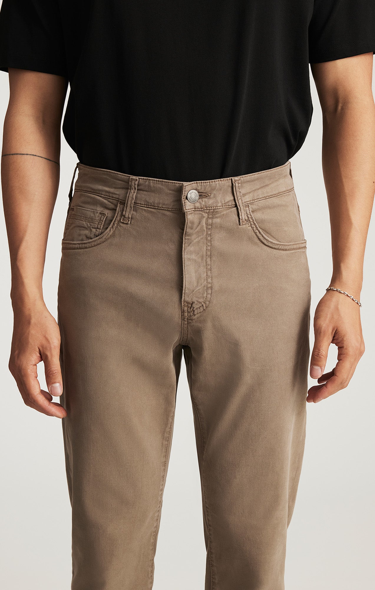 Steve Athletic Fit Timber Luxe Twill