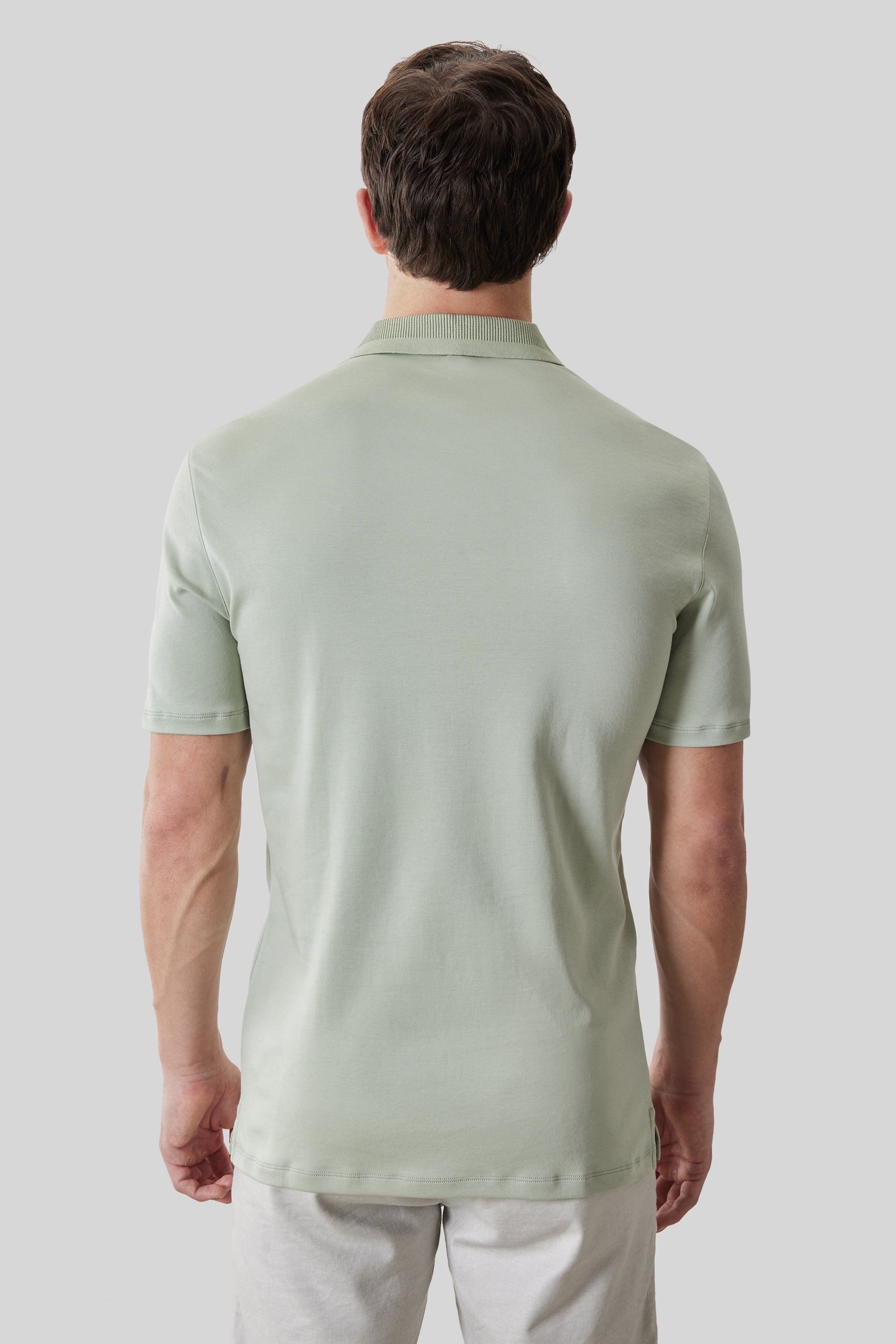 Georgia SS Polo Textured Desert Green