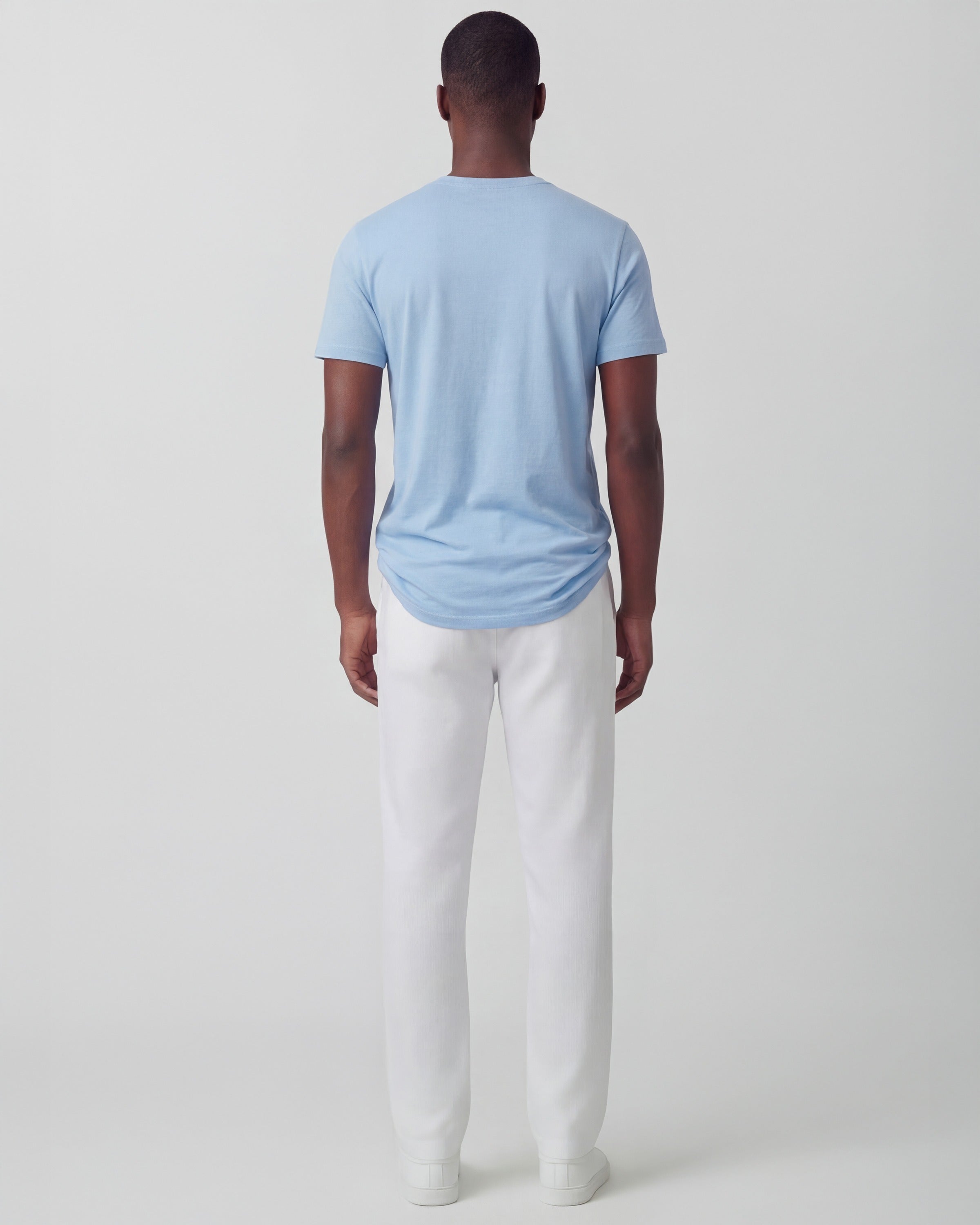Devon Pleated Linen Trouser White