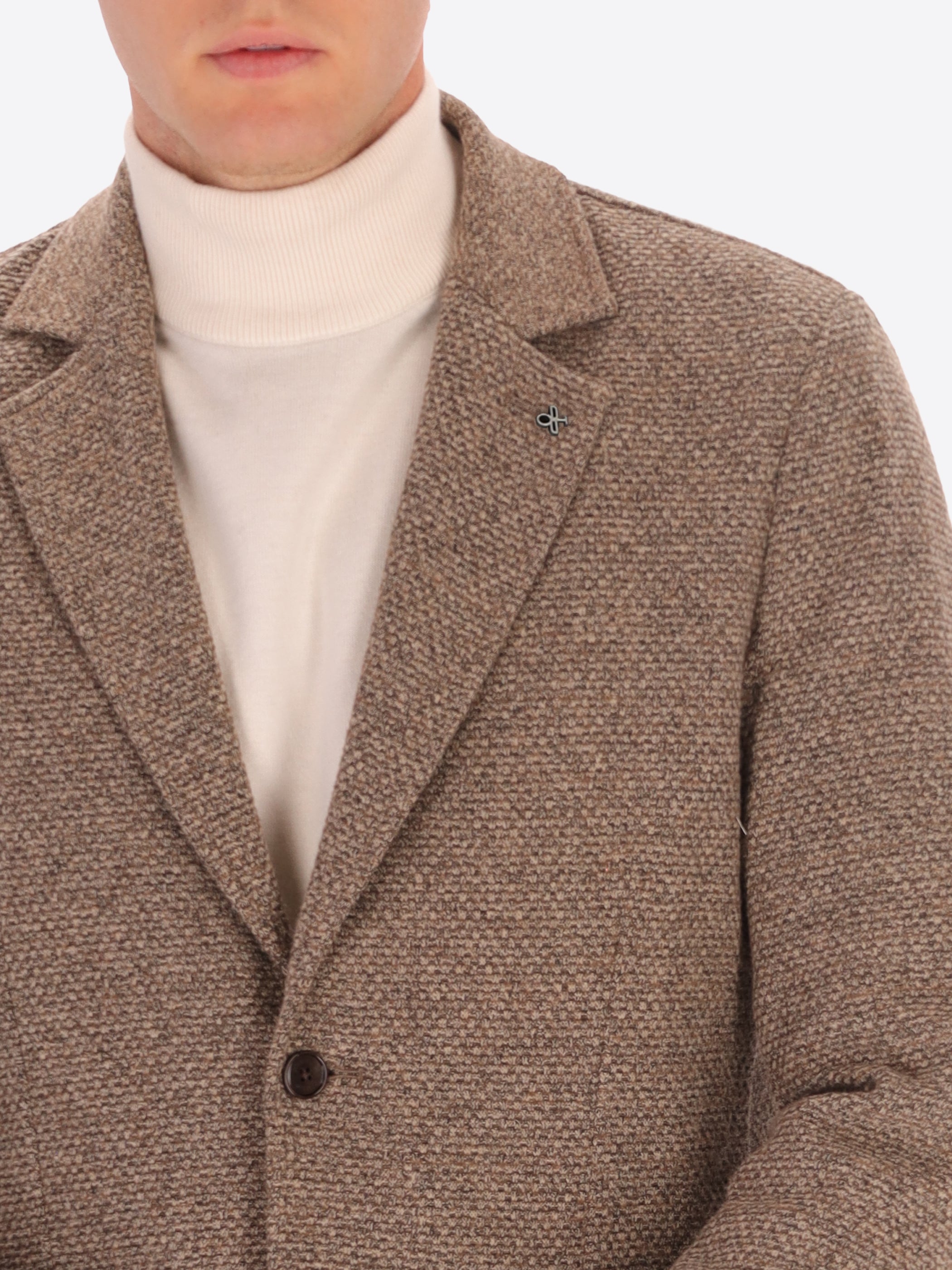 Pad Textured Jacket Cacha