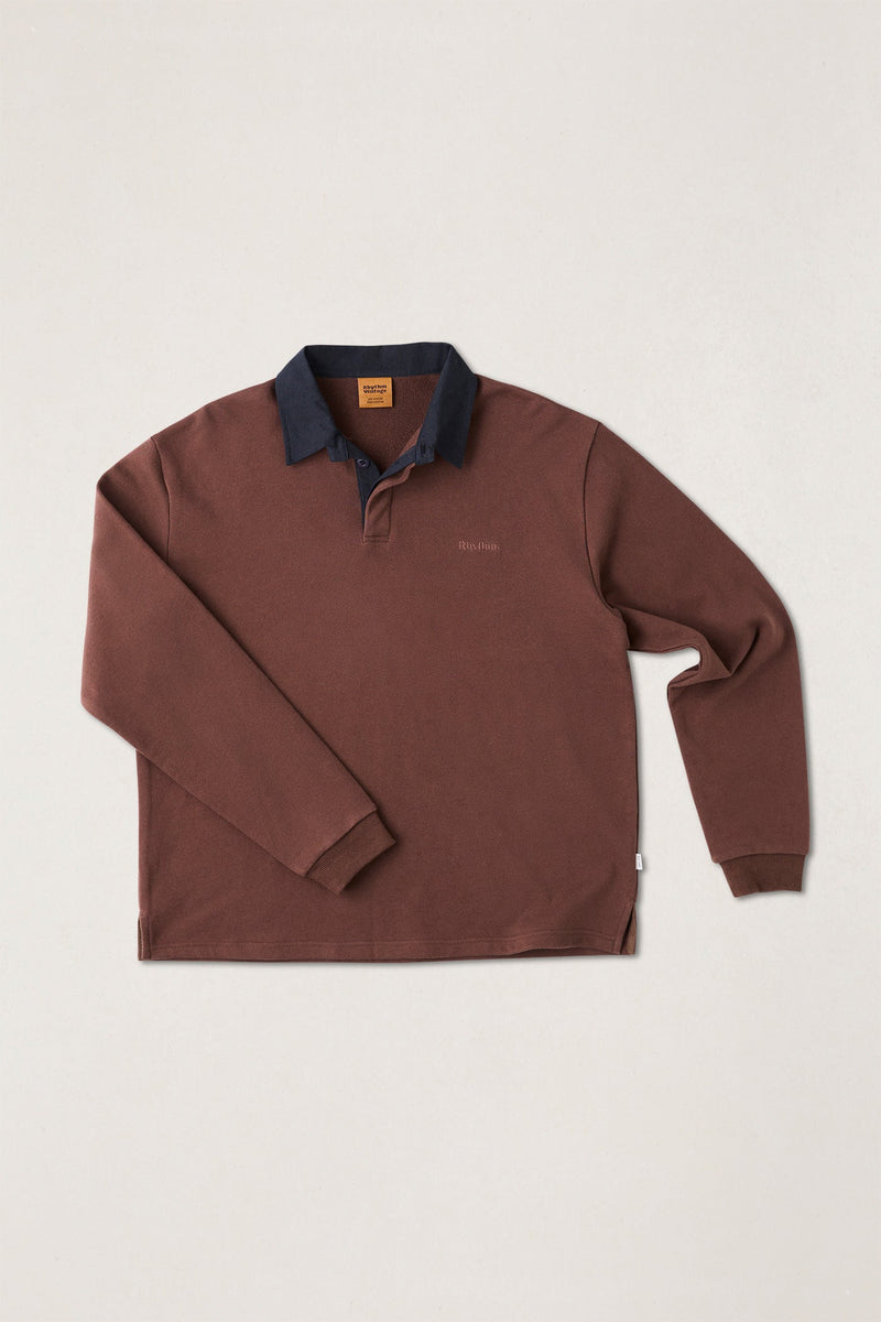 Koa Rugby Polo Chocolate