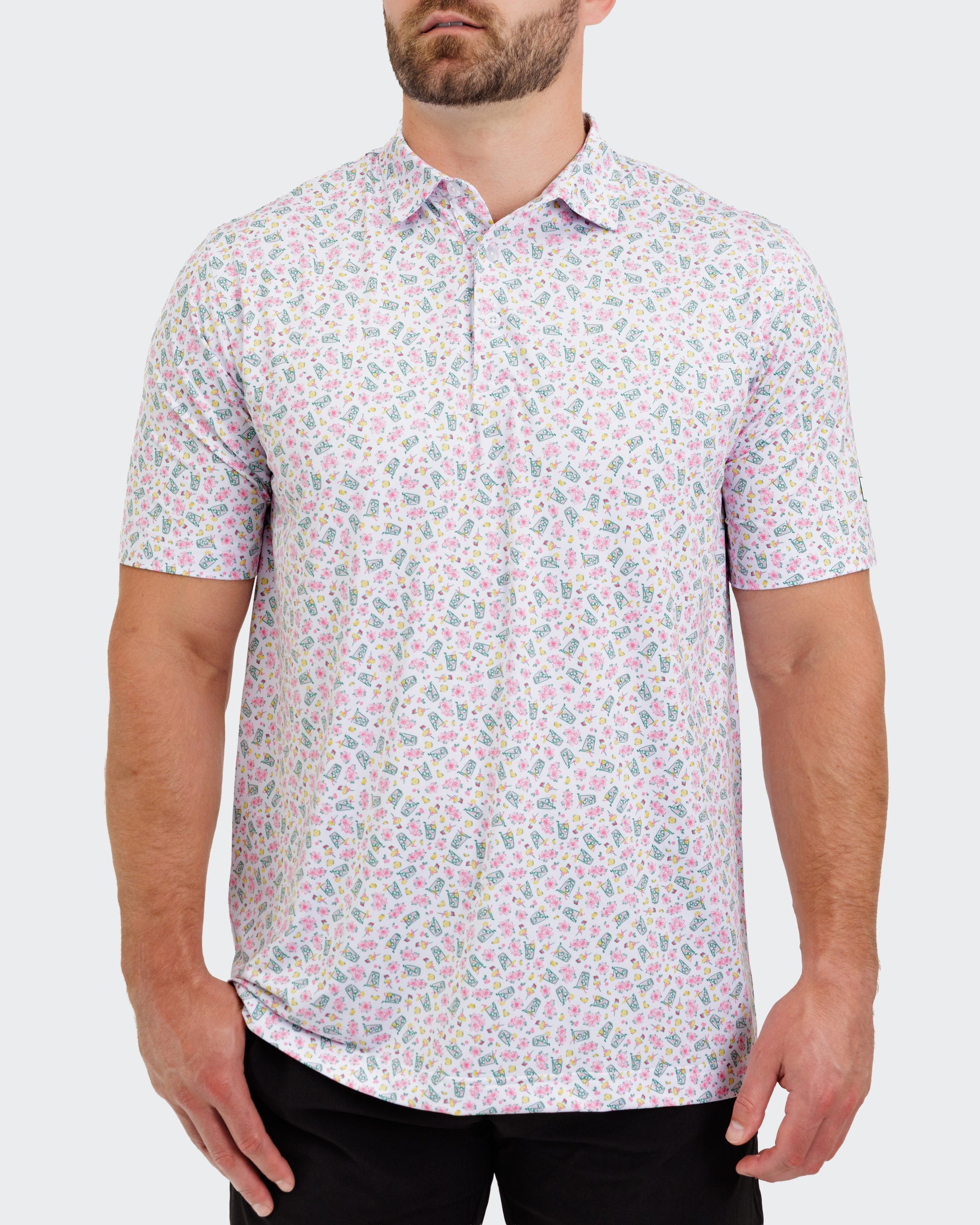 The Signature Azalea Polo White