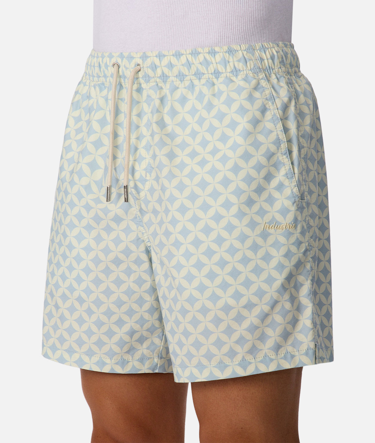 The Caletta Swim Short Blue/Vanilla