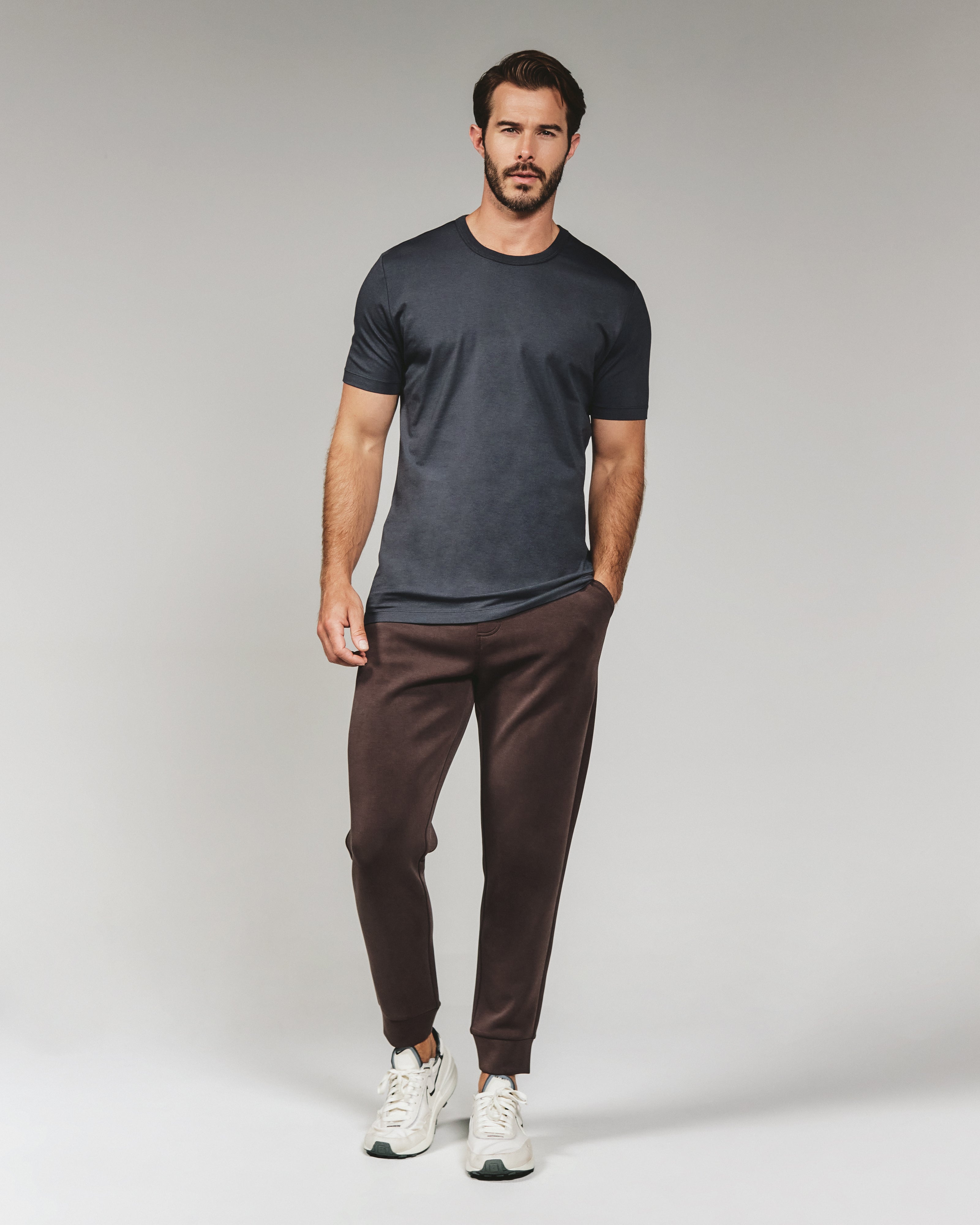 Modal Tee Charcoal