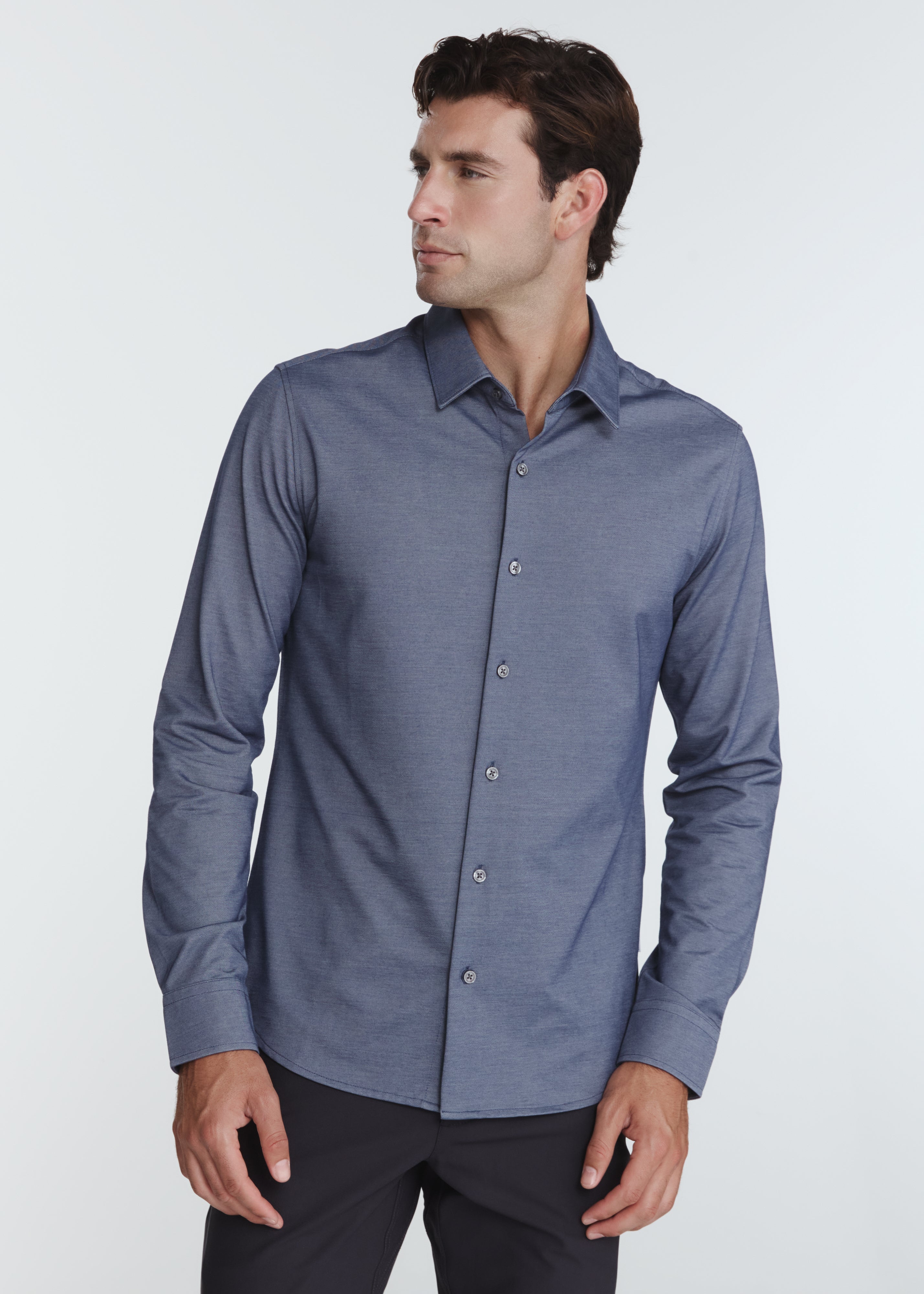Formline Long Sleeve Shirt Navy