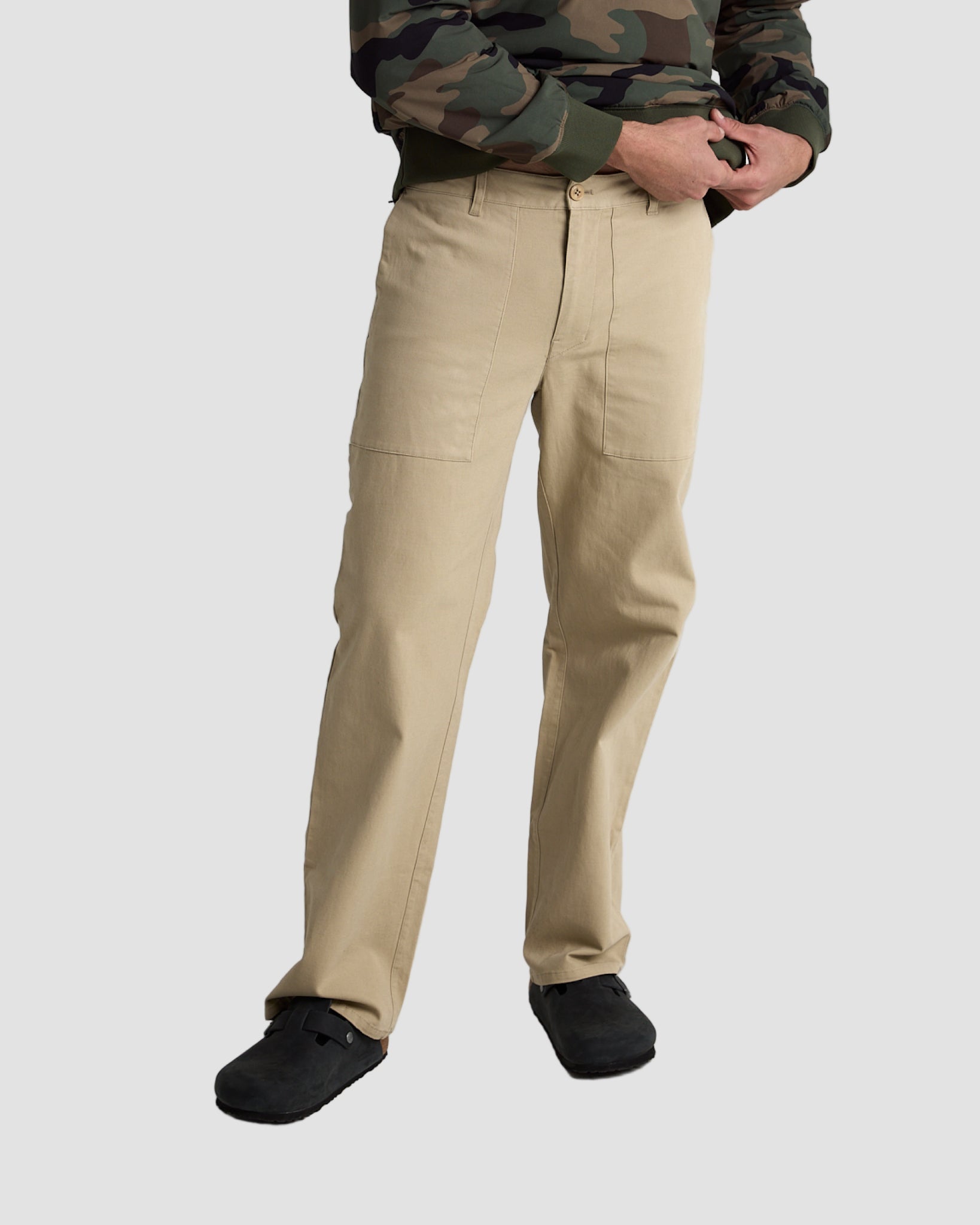 Workwear Canvas Pant Street Khaki