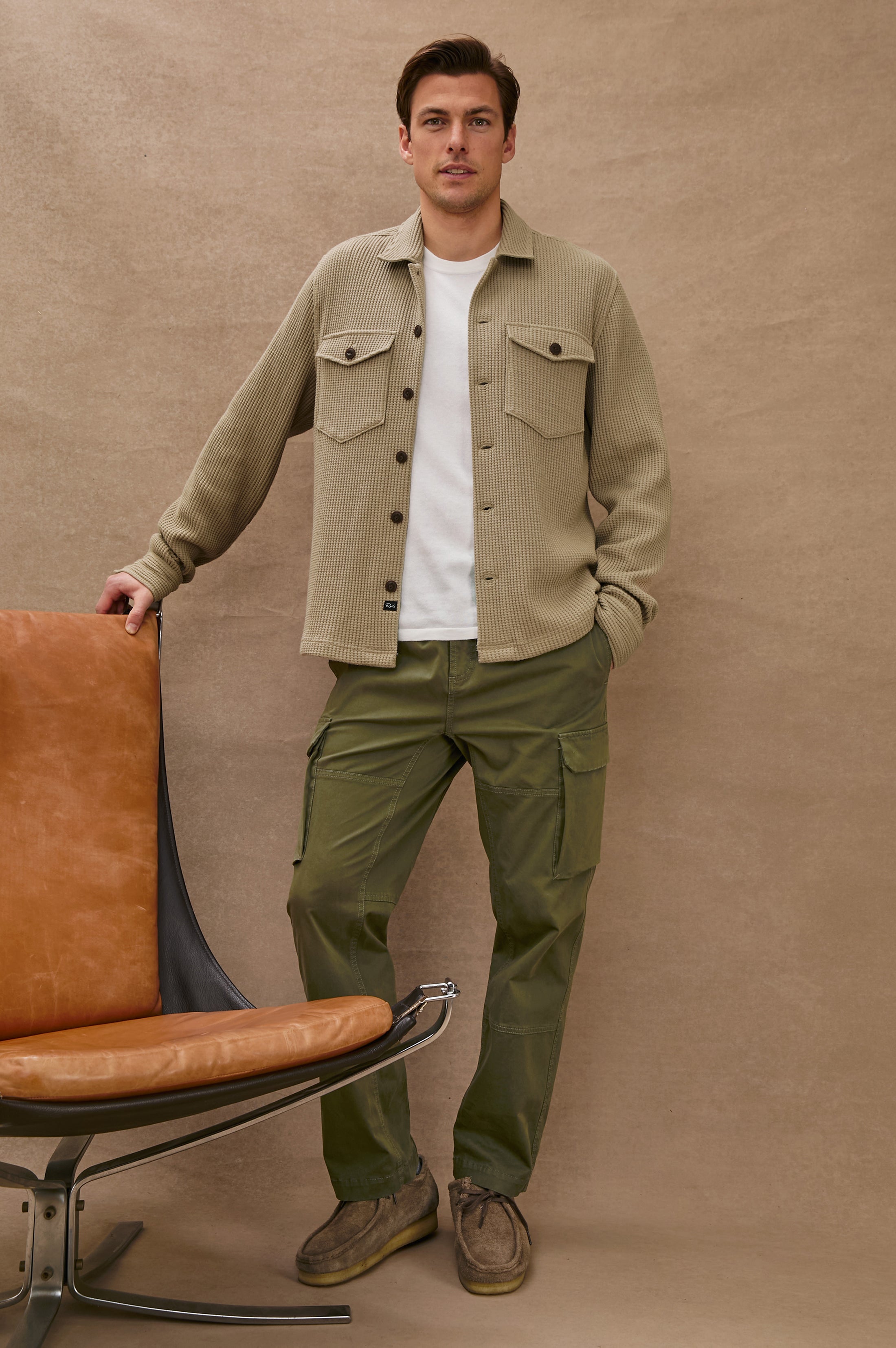 Wells Shirt Jacket Barley