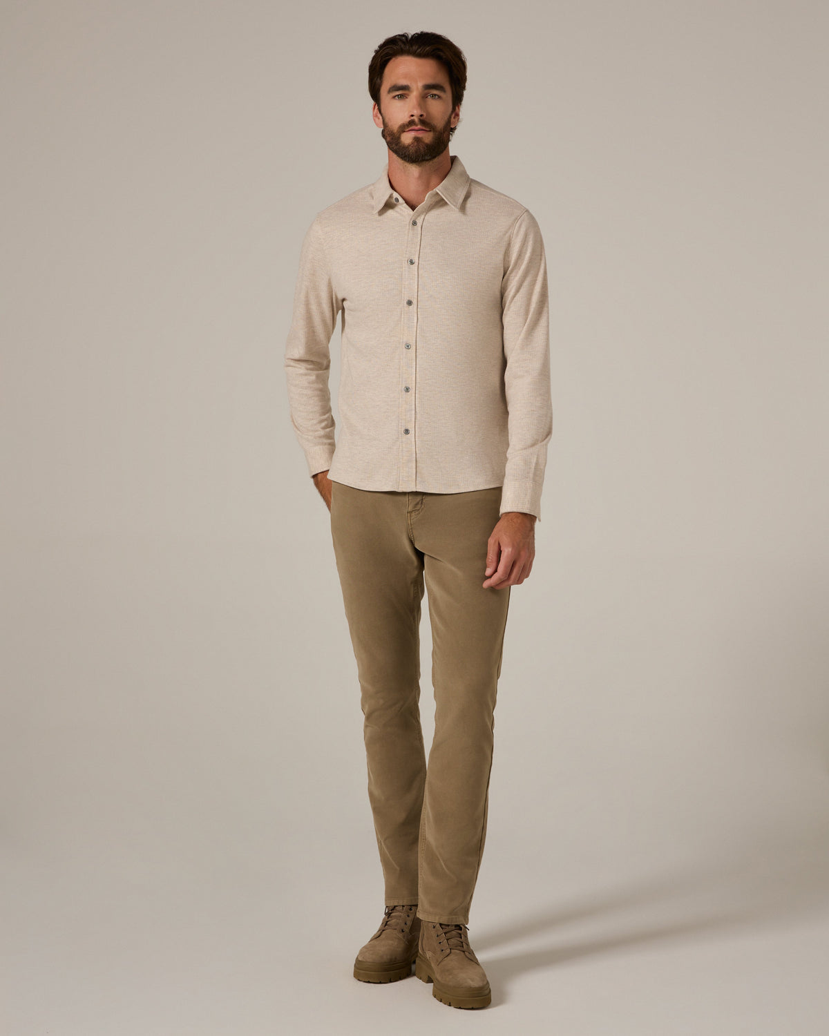 Generation Knit Shirt Beige