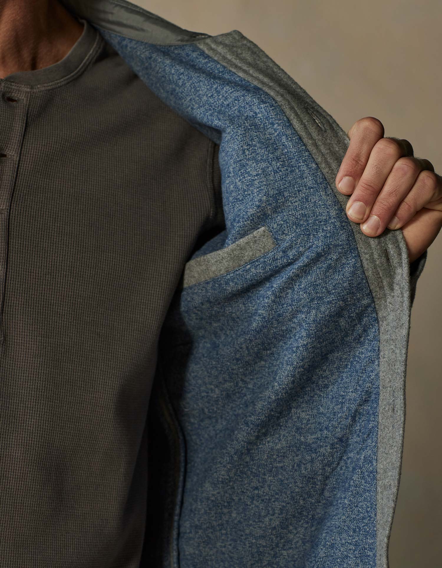 Brightside Flannel-Lined Workwear Jacket Ash