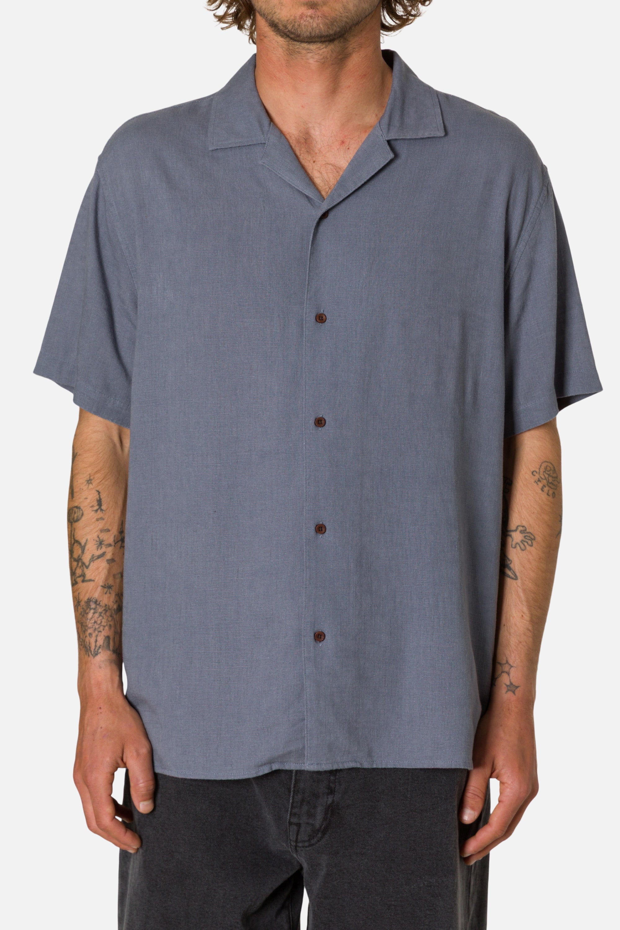 Teller Shirt Tempest Blue