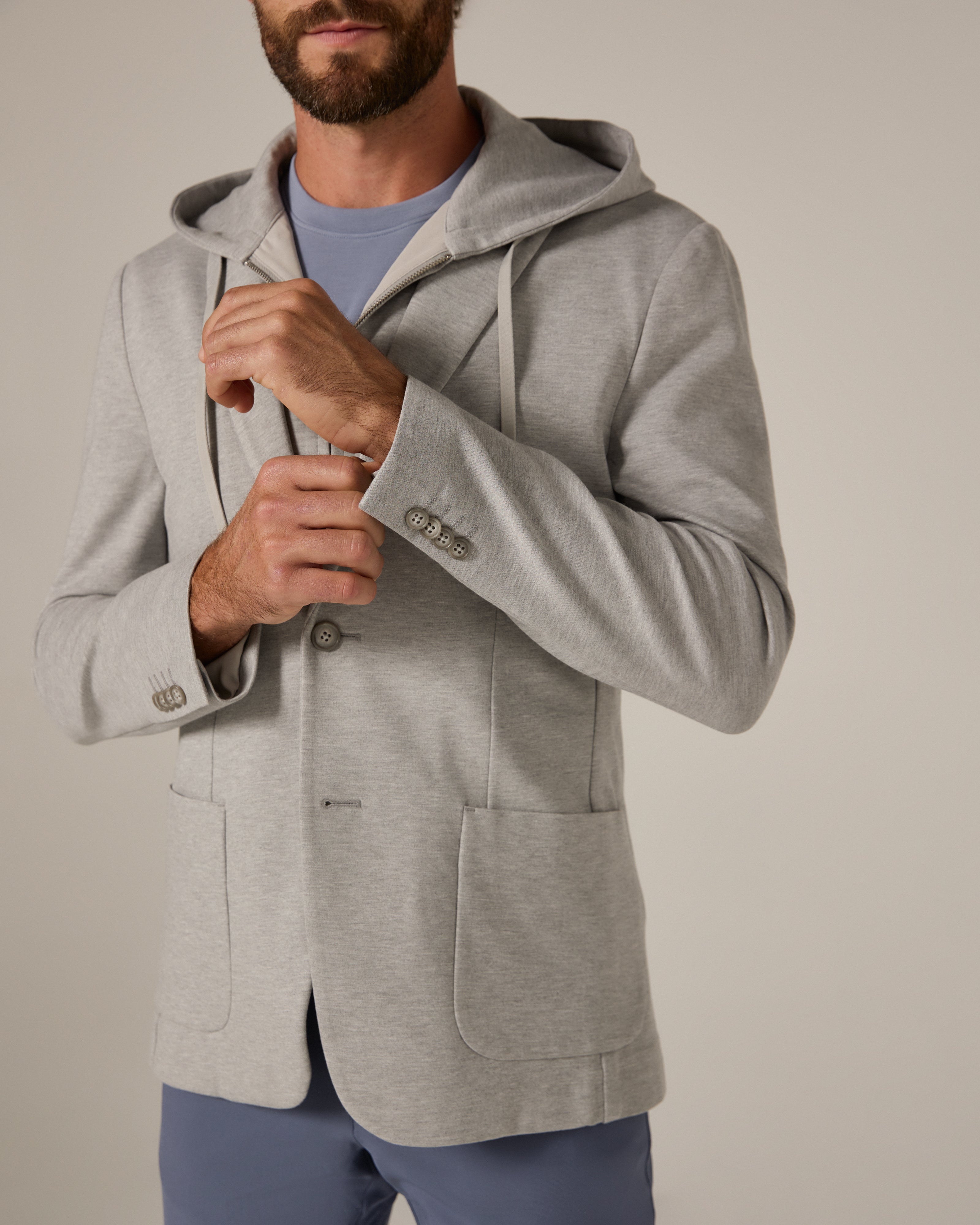 The District Blazer Grey