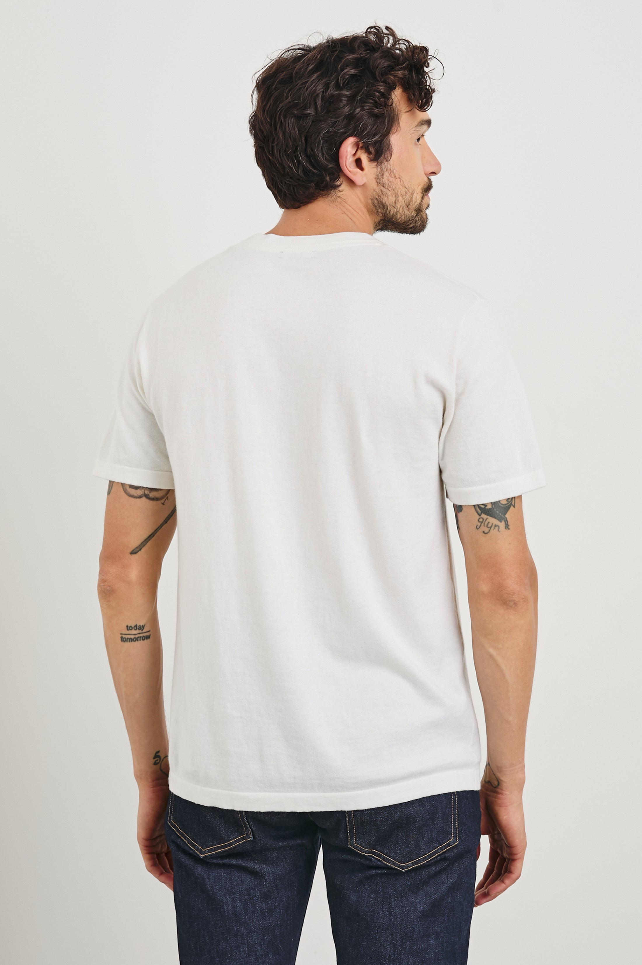 Mason Cotton Cashmere T-Shirt Cream