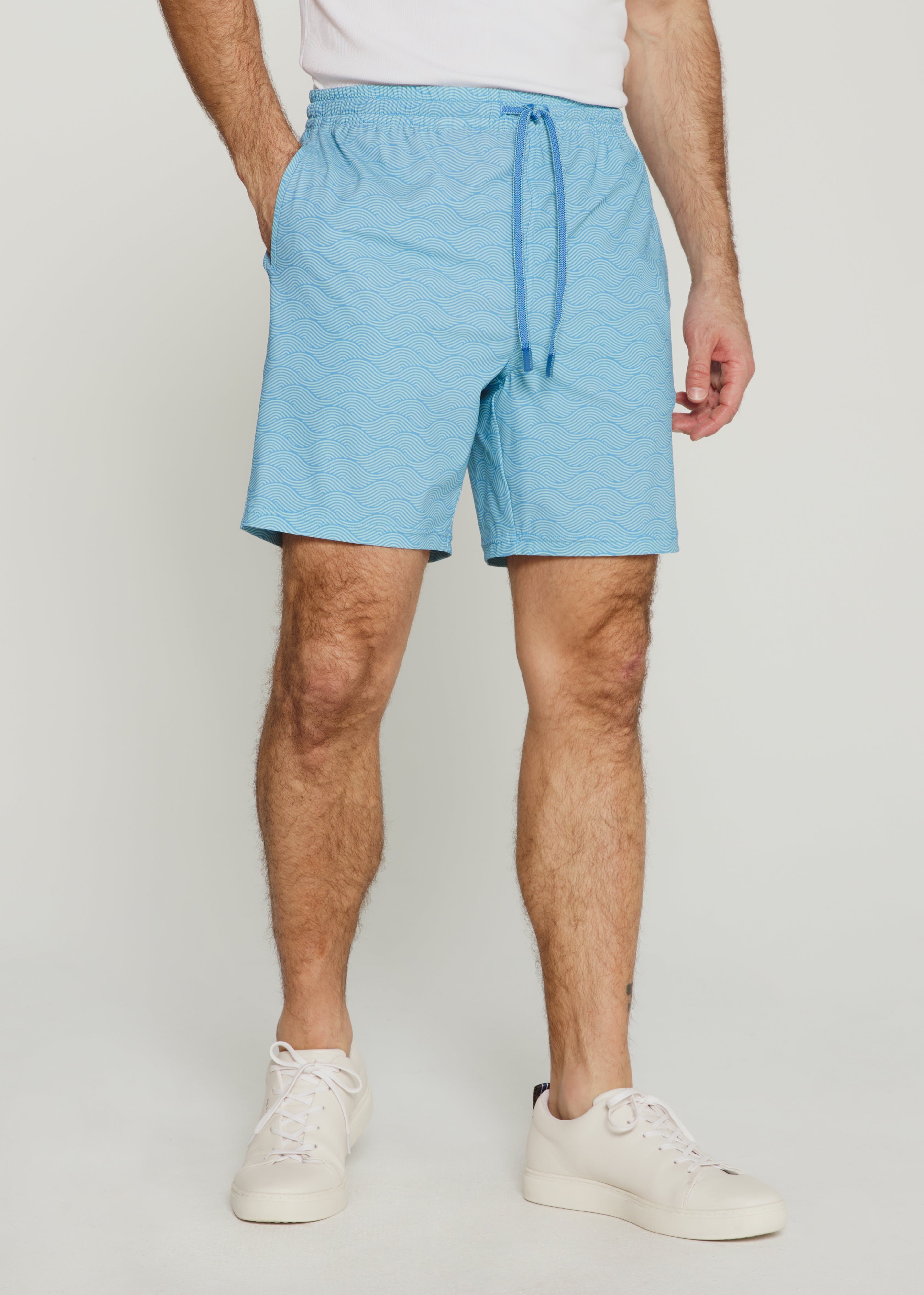 The Crew Swim Trunk Blue
