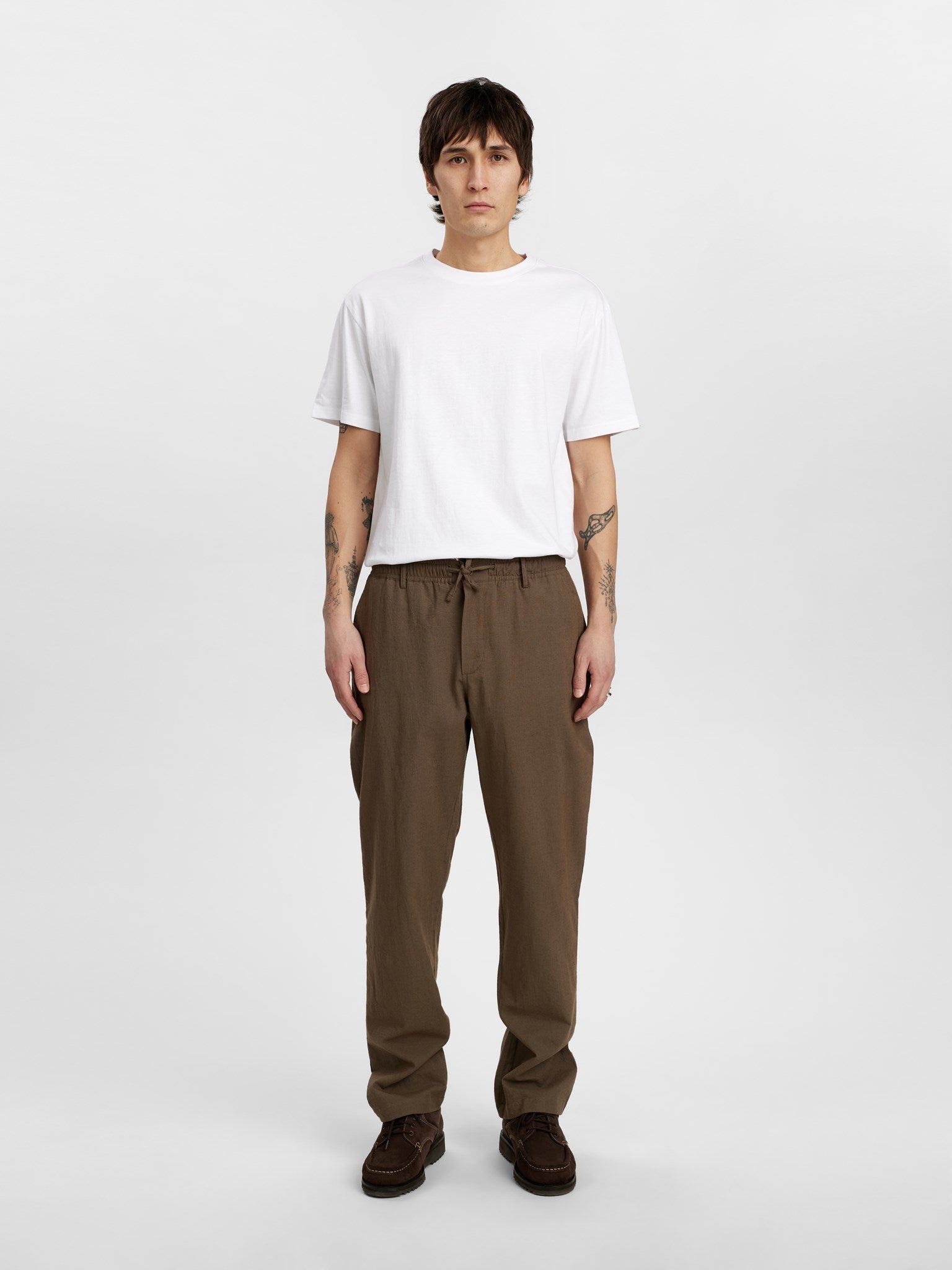 Akjan Cot/Linen Ela Pants Cub