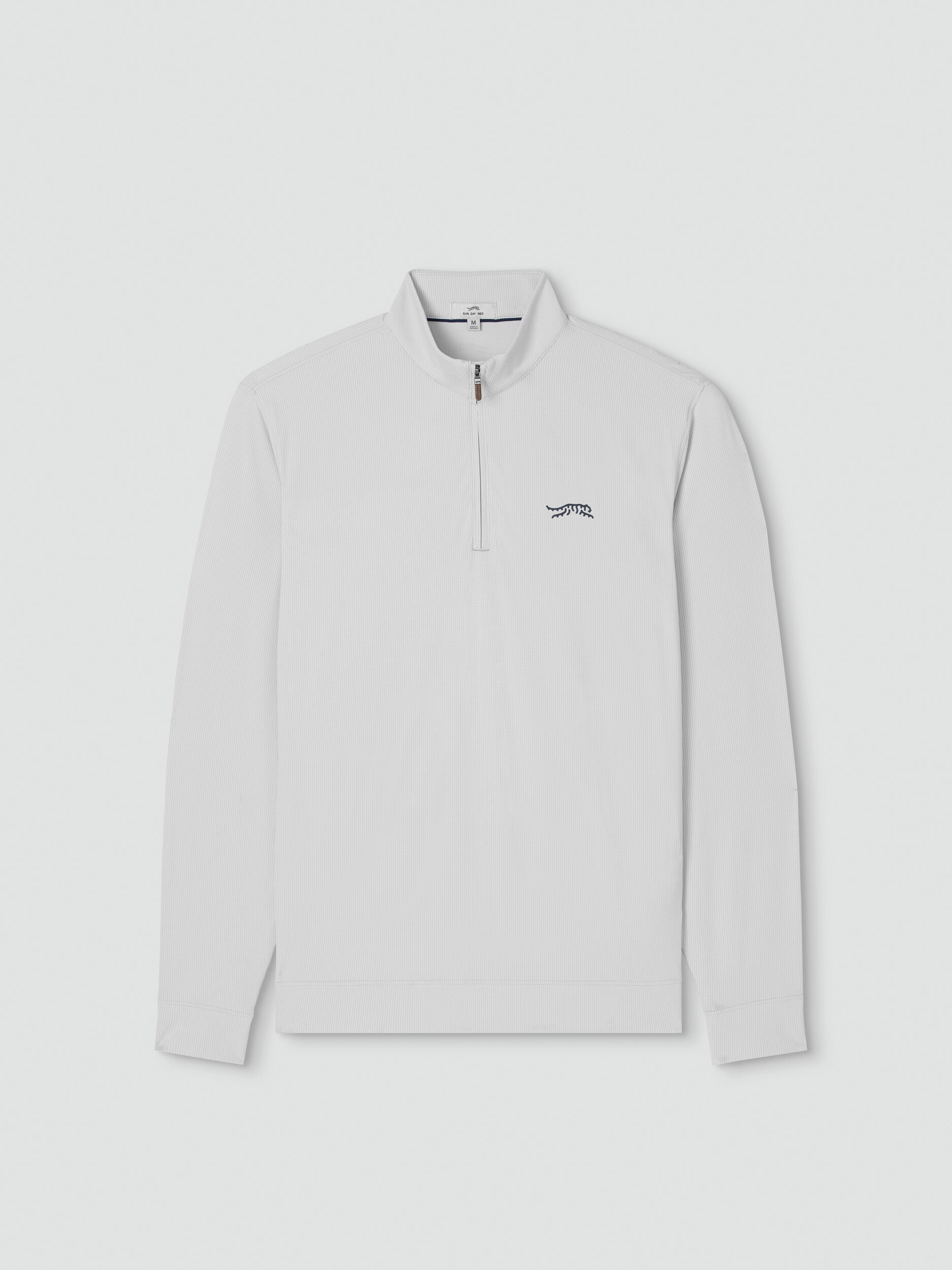 Magnolia Quarter Zip Light Gray