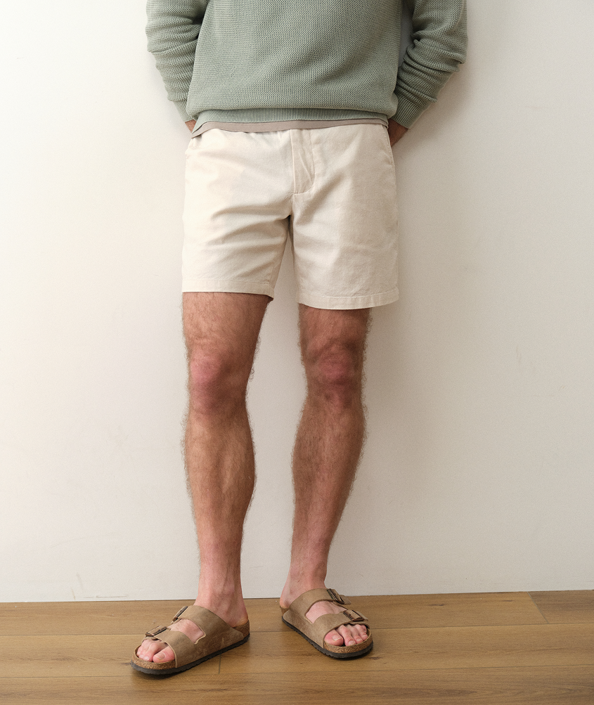 Saturday Hemp Chino Short Natural