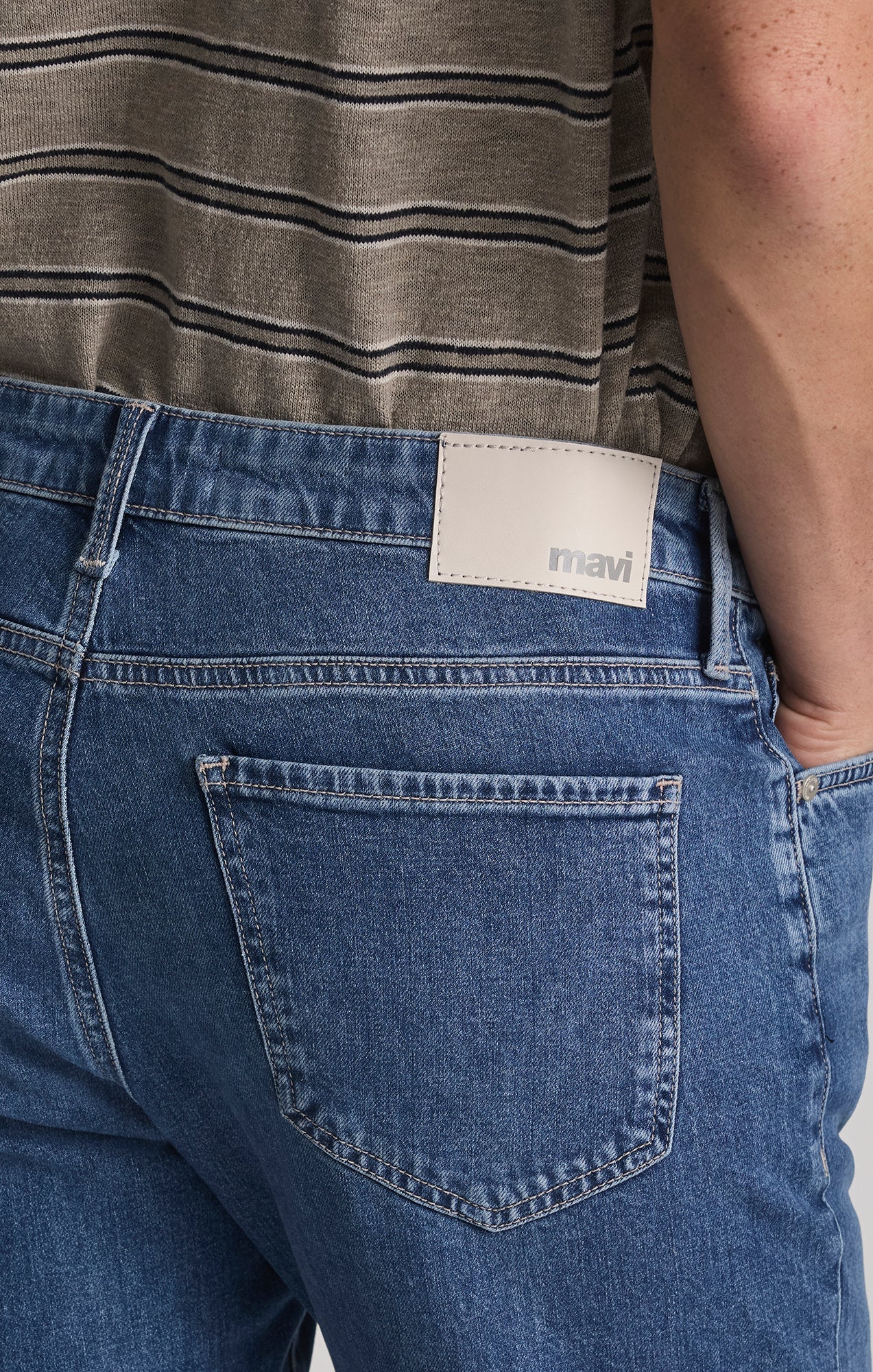 Zach Straight Ocean Blue Mid Ocean Blue