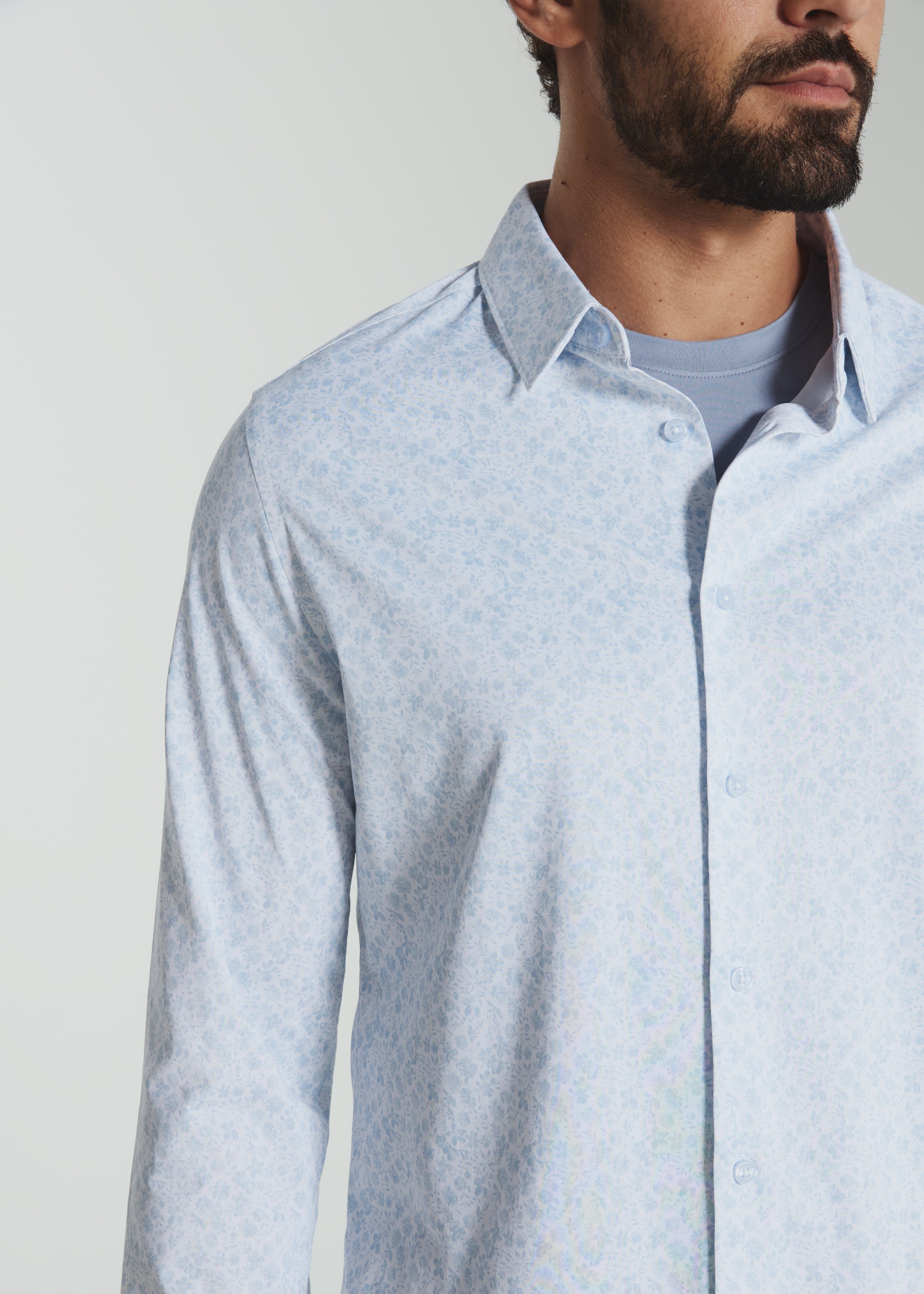 Soren Long Sleeve Shirt Light Blue