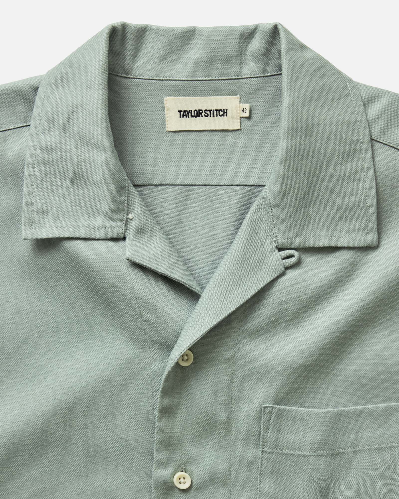 The Short Sleeve Hawthorne Shirt Surf Green