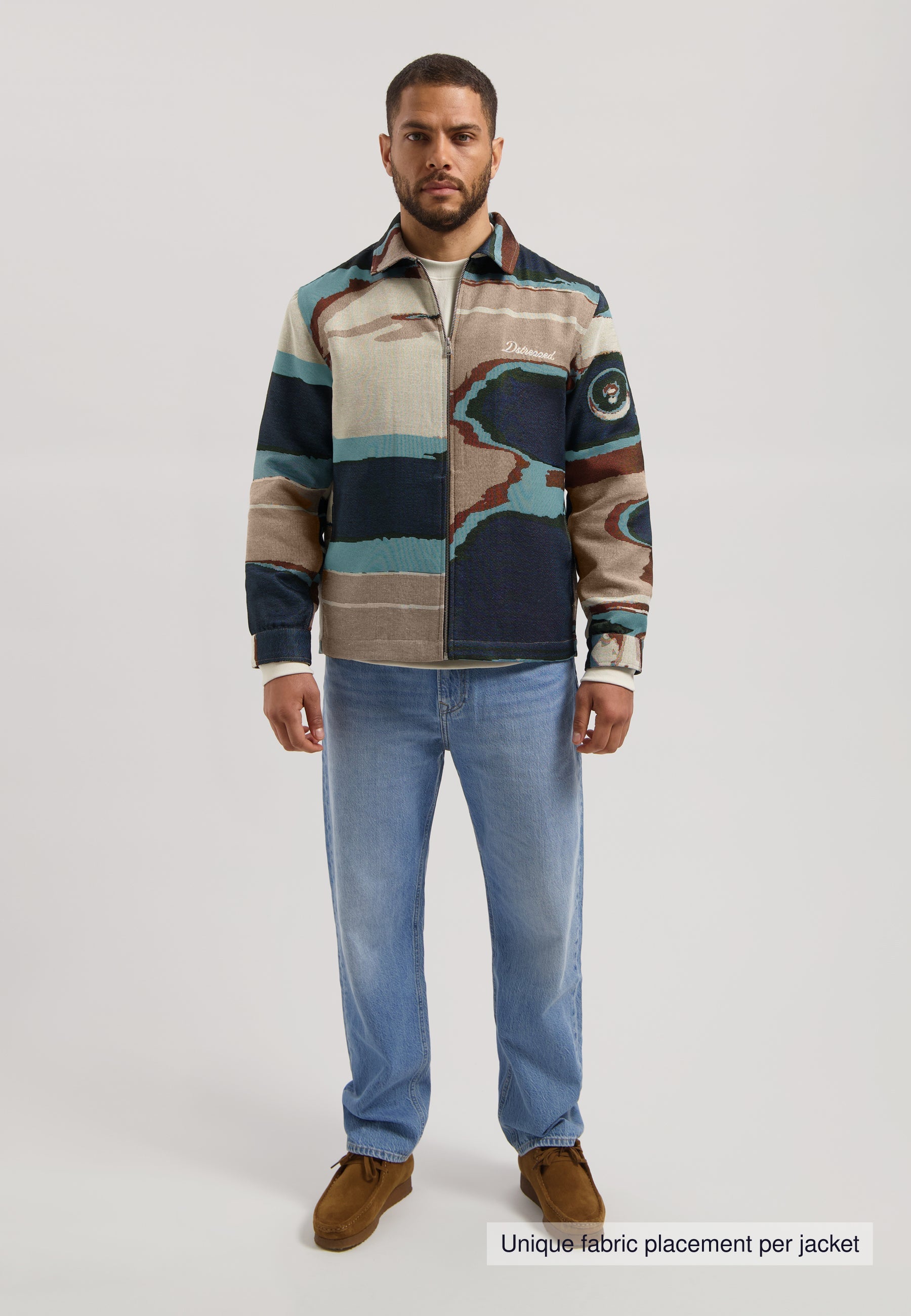 Carter Jacket Blue Fusion