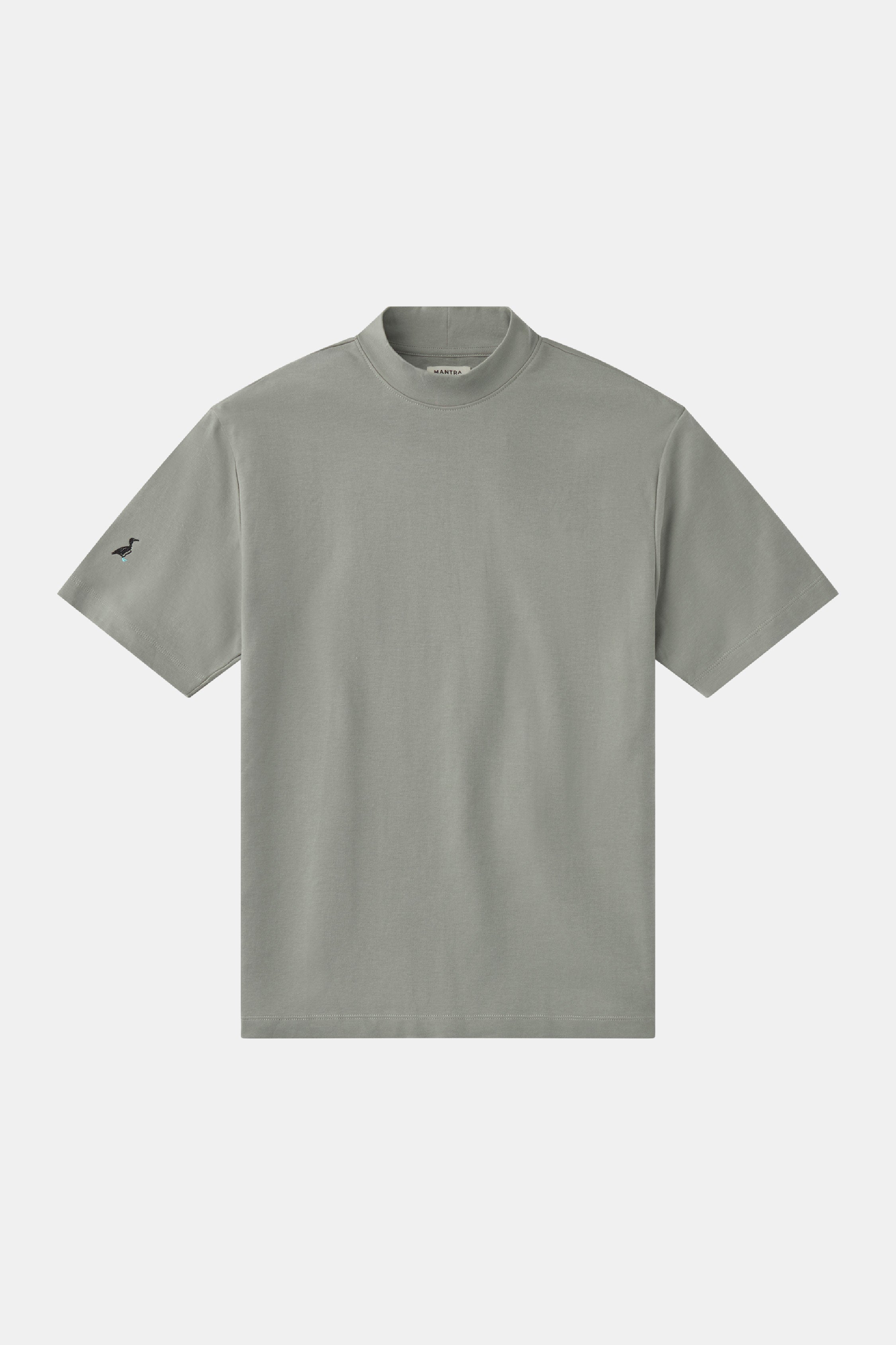 Signature Mock Neck Desert Sage