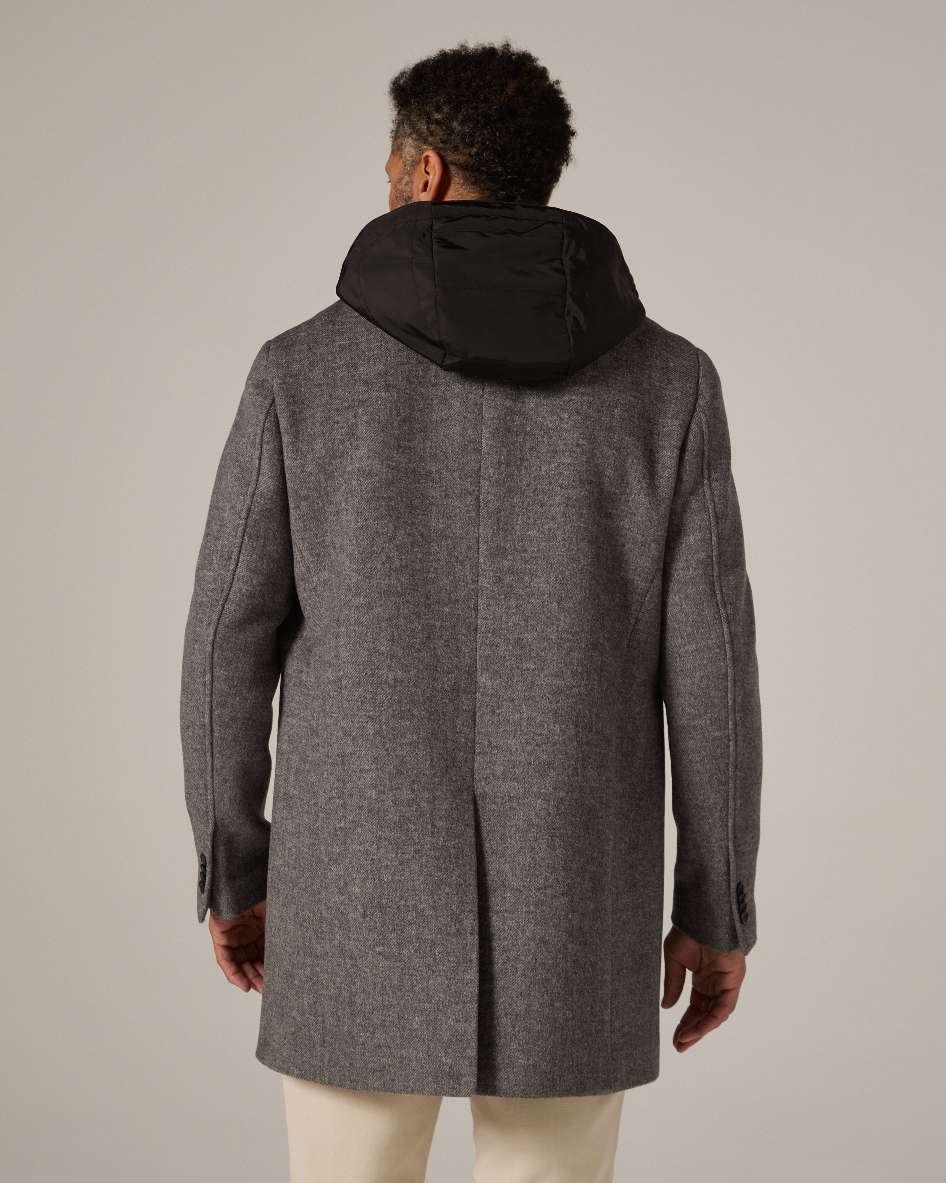 The Borough Overcoat Grey