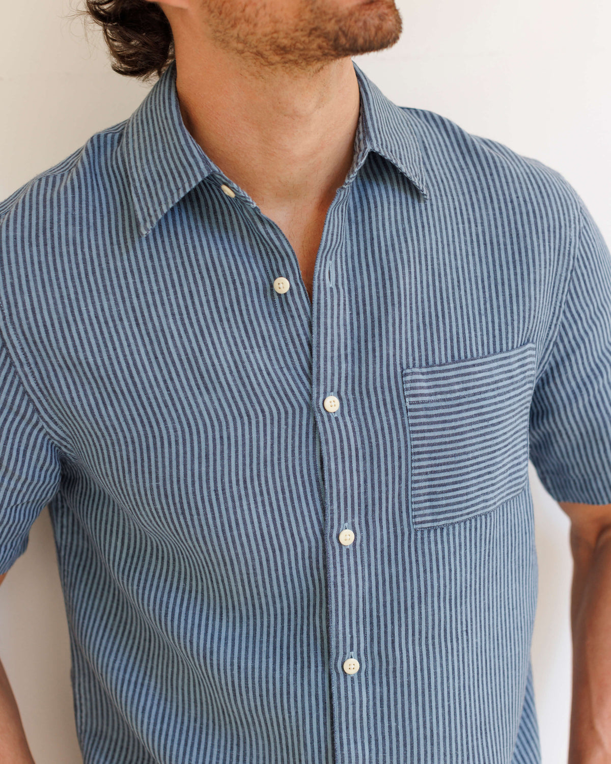Ola Shirt Overdye Indigo