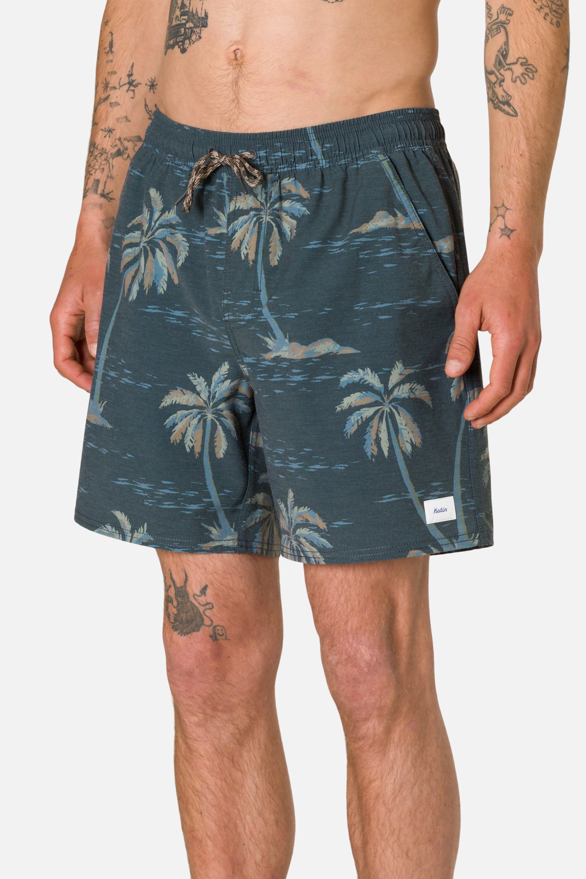 Vincent Volley Short Black Wash