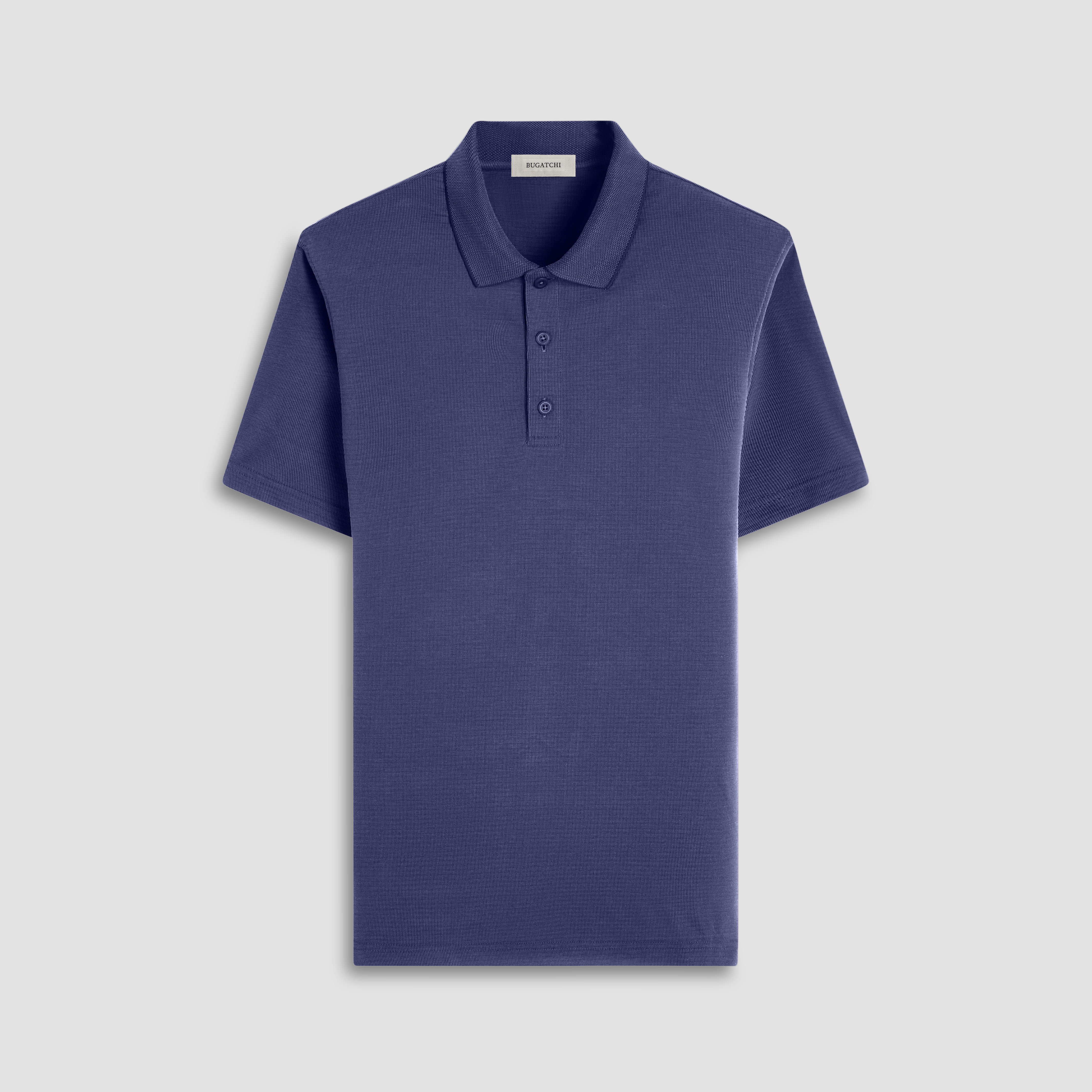 Oscar Ottoman Polo Shirt Navy