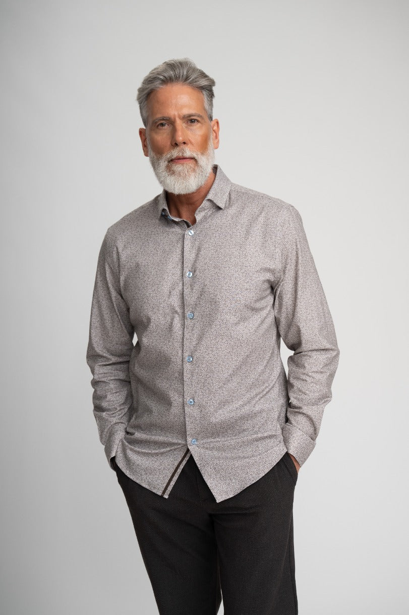 Twill Shirt Taupe