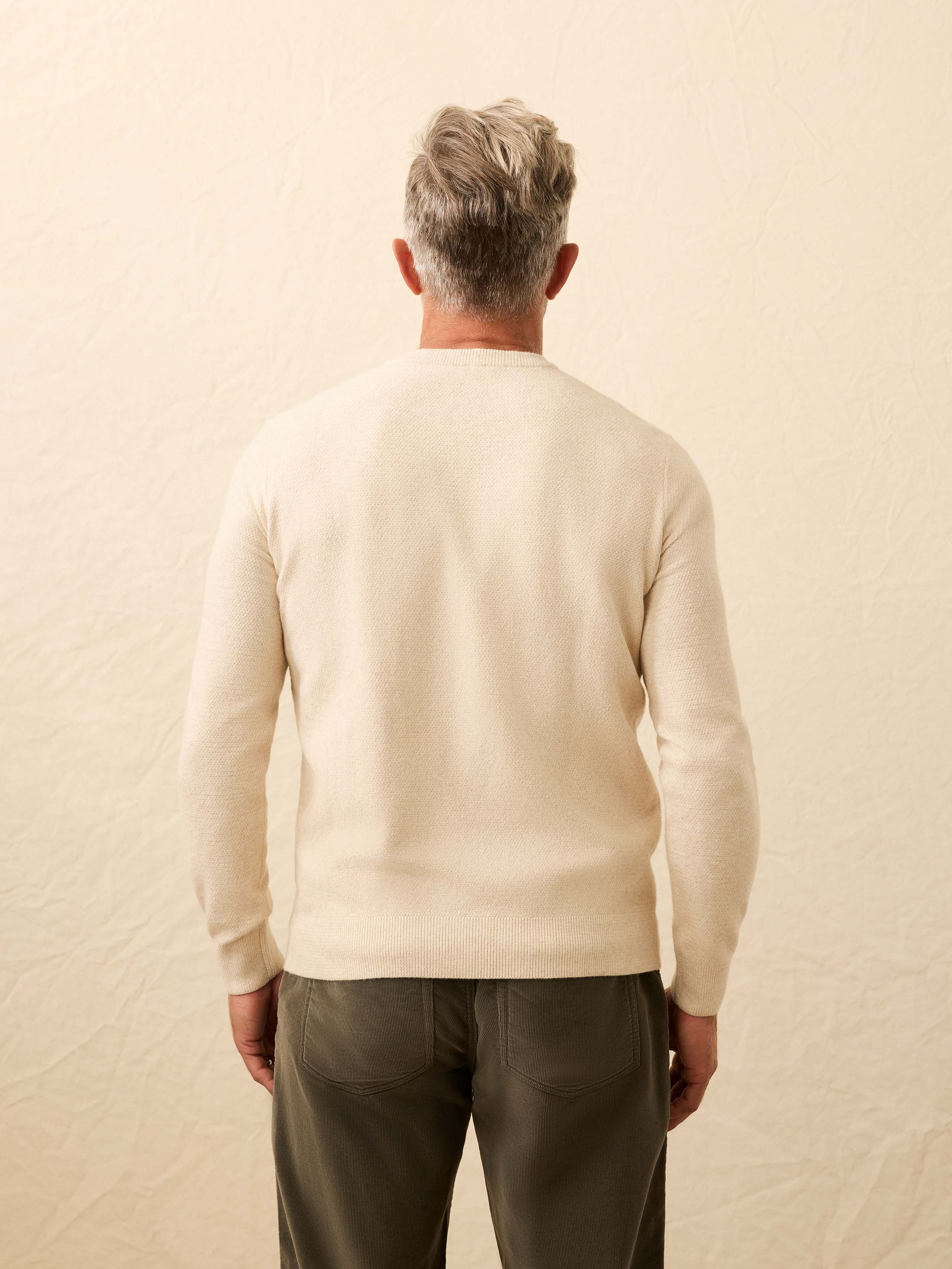 Jackson Crew Sweater II Ivory Sky Feeder