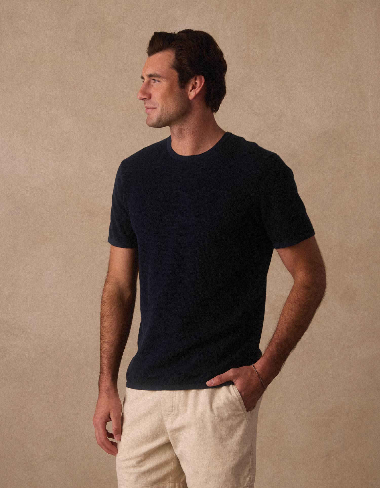 Driftknit Sweater Tee Dark Oasis