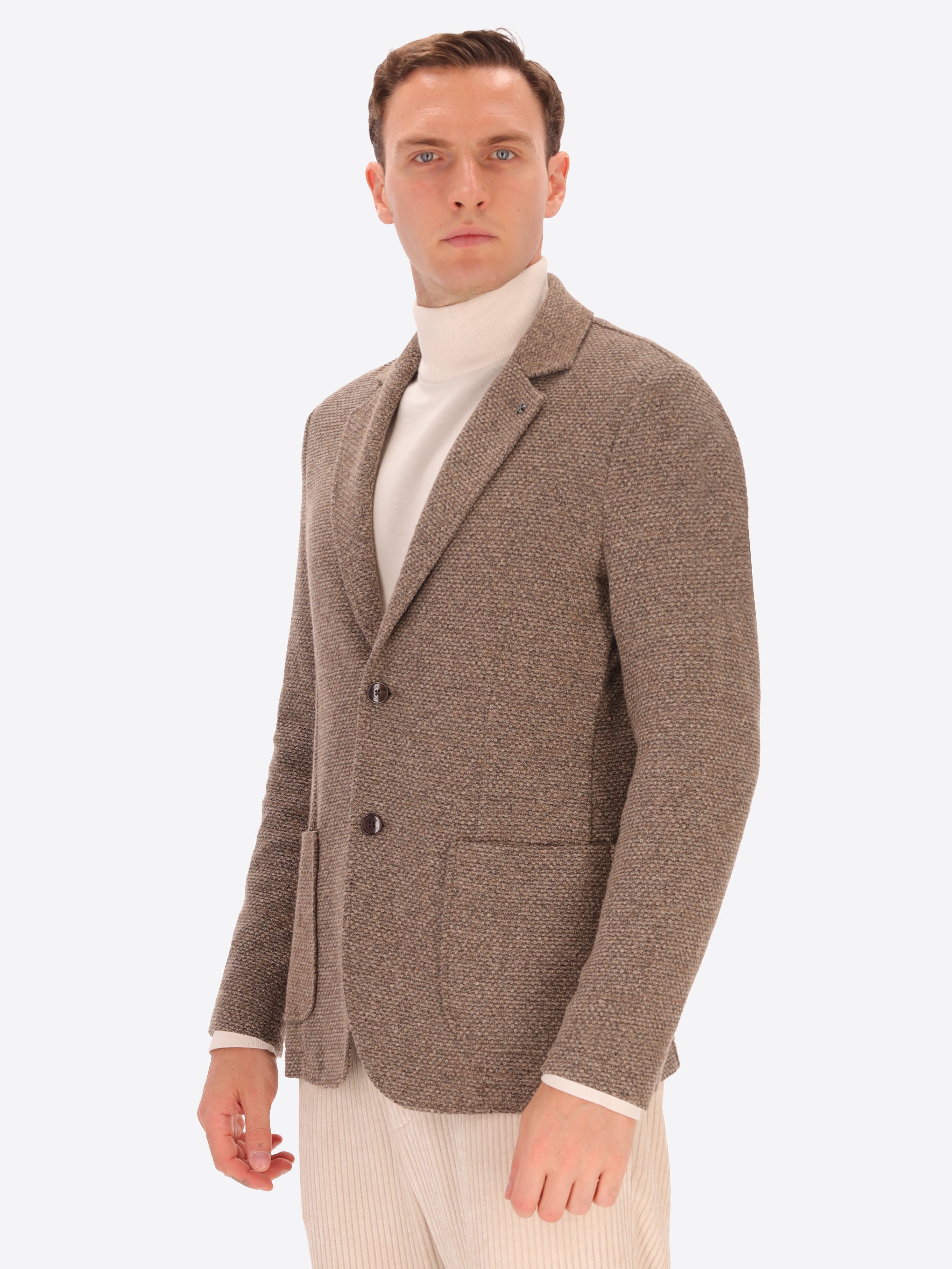 Pad Textured Jacket Cacha