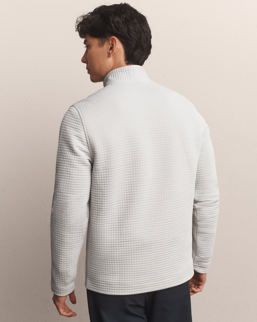 Landmark 1/4 Zip Sleet Gray