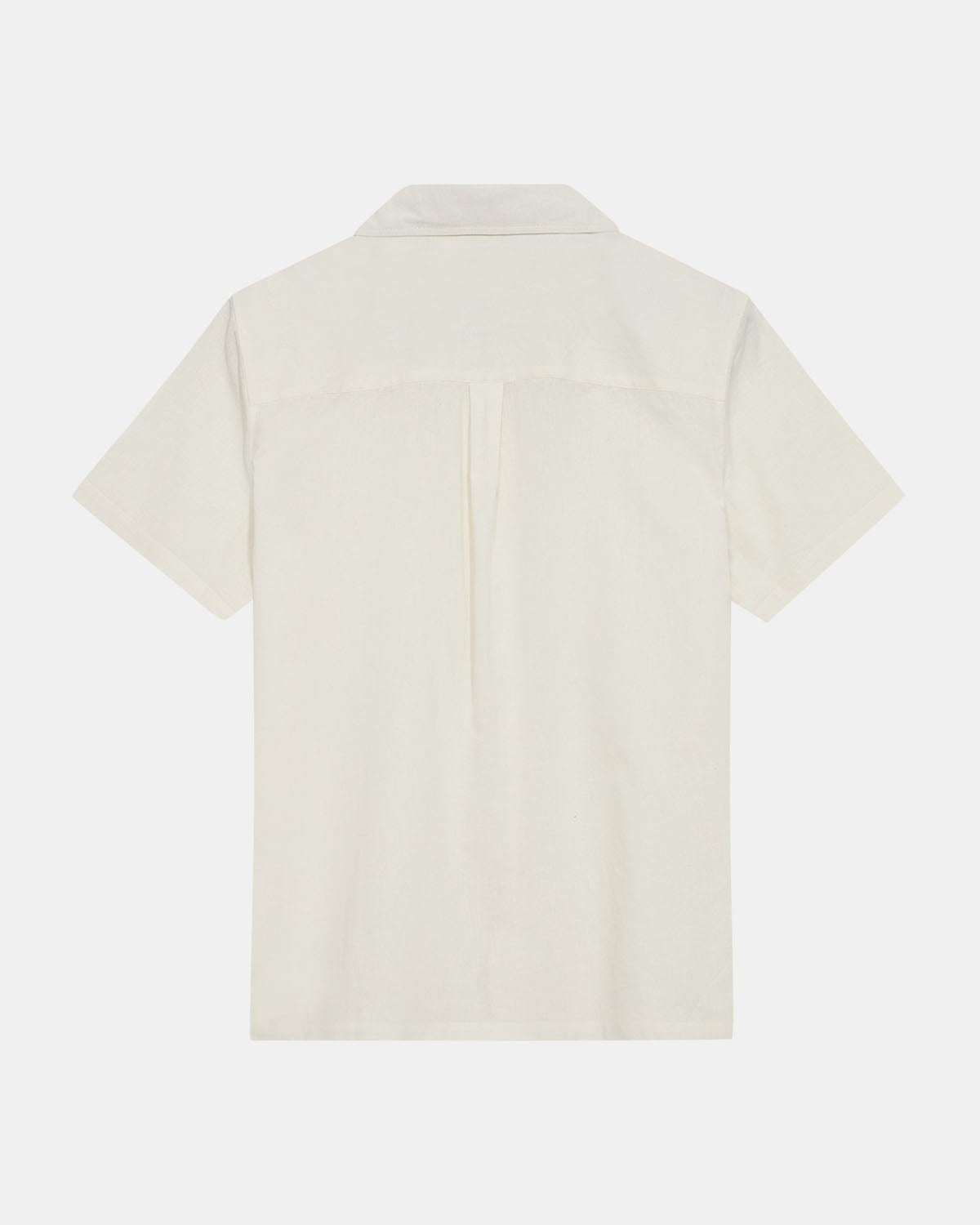 Akleo Short Sleeve Cot/Linen Shirt Tofu