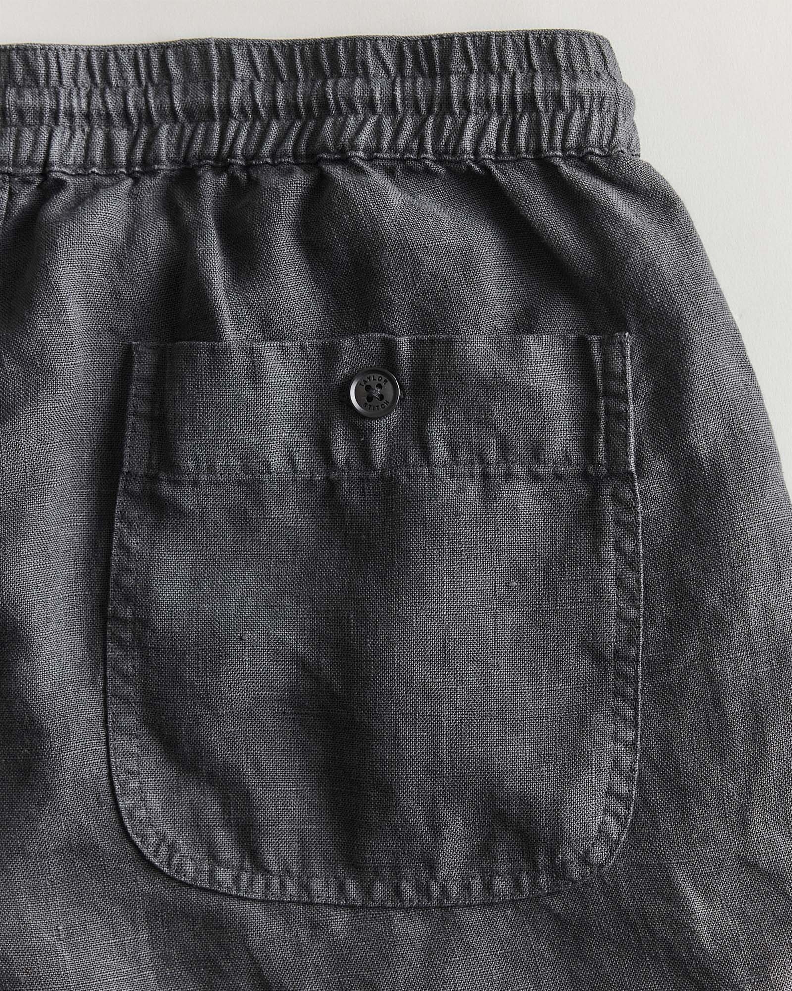 The Apres Short Faded Black Hemp