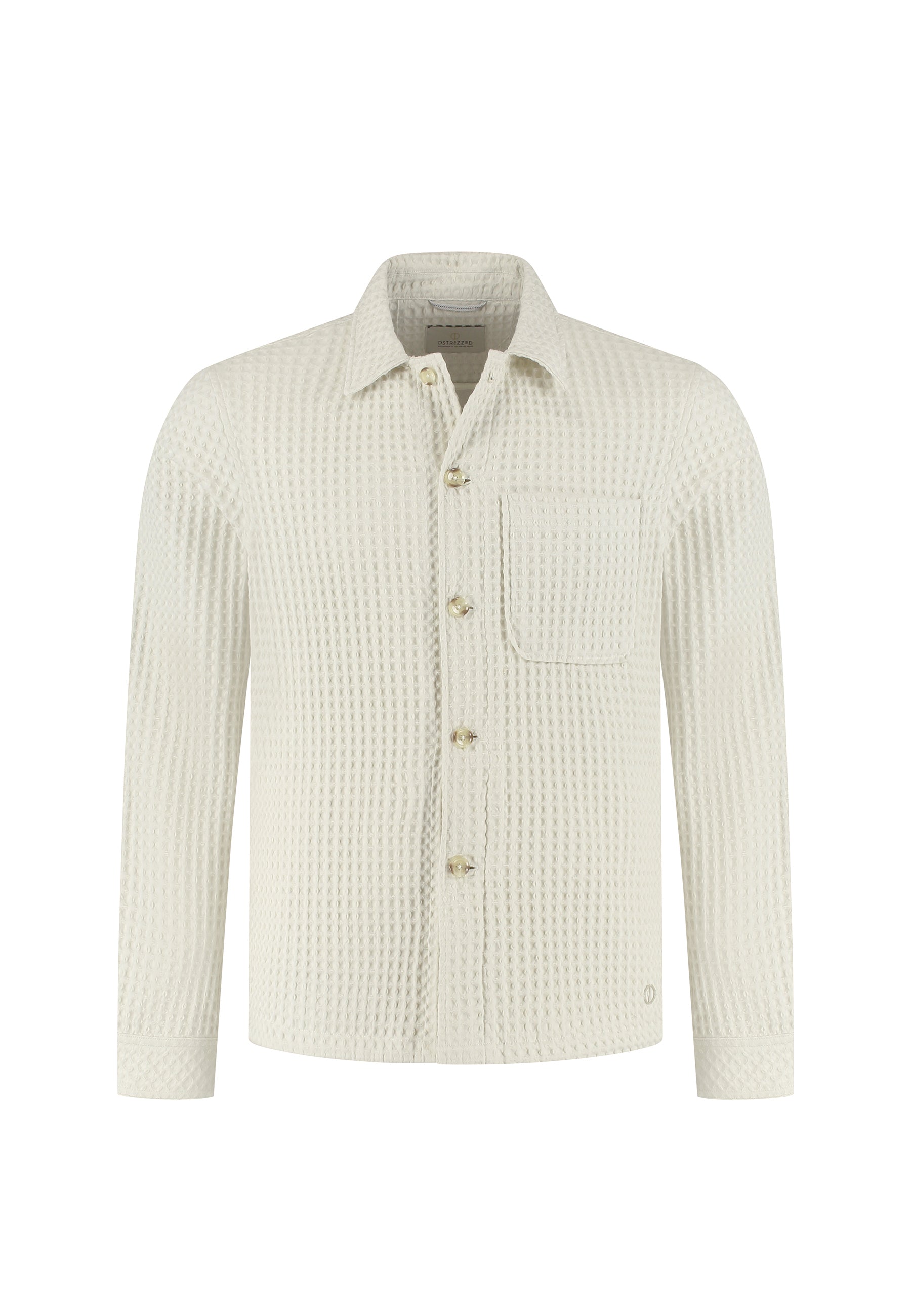 Lino FW Overshirt Silver Birch
