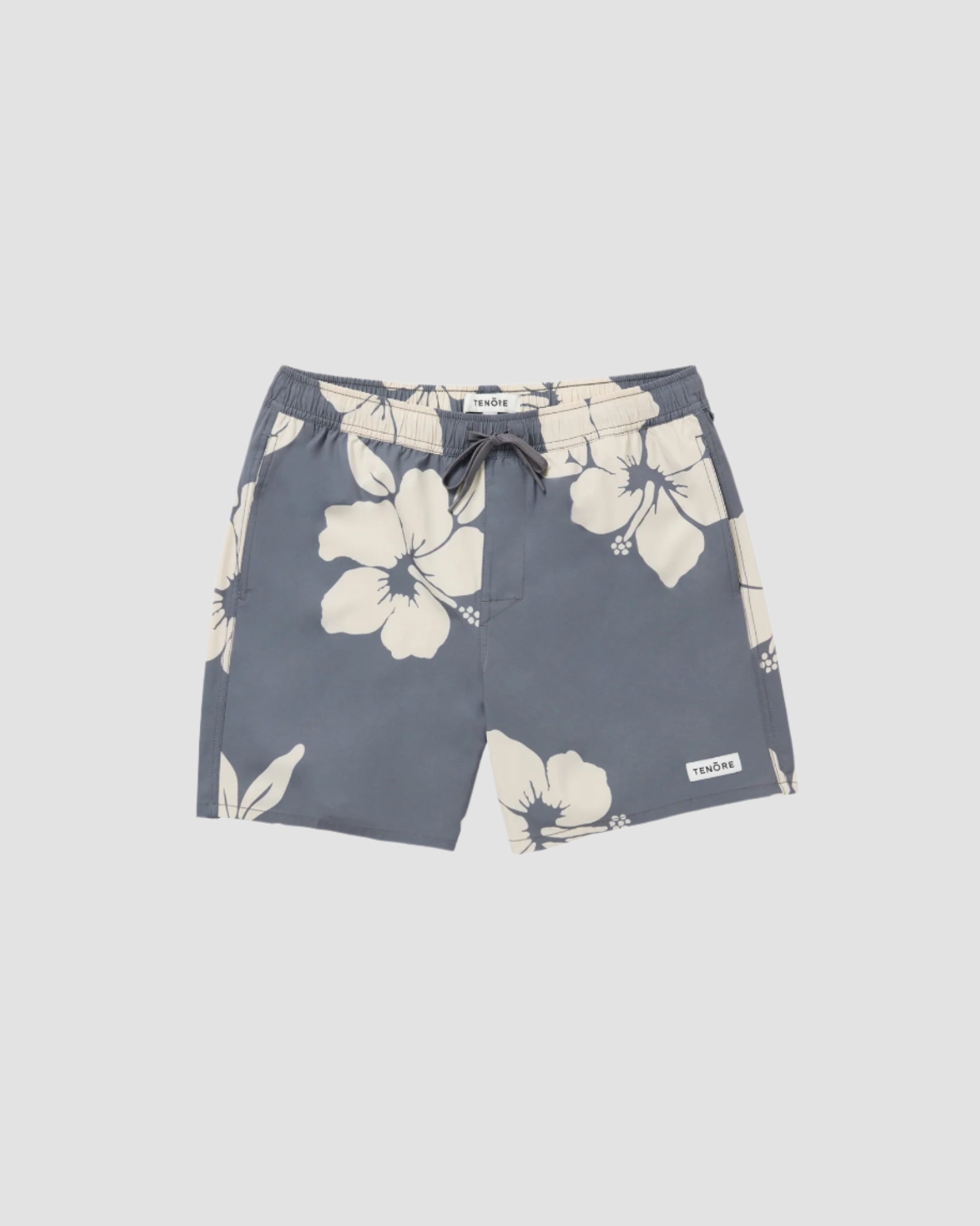 Day Short in Classic Print Grey Aloha