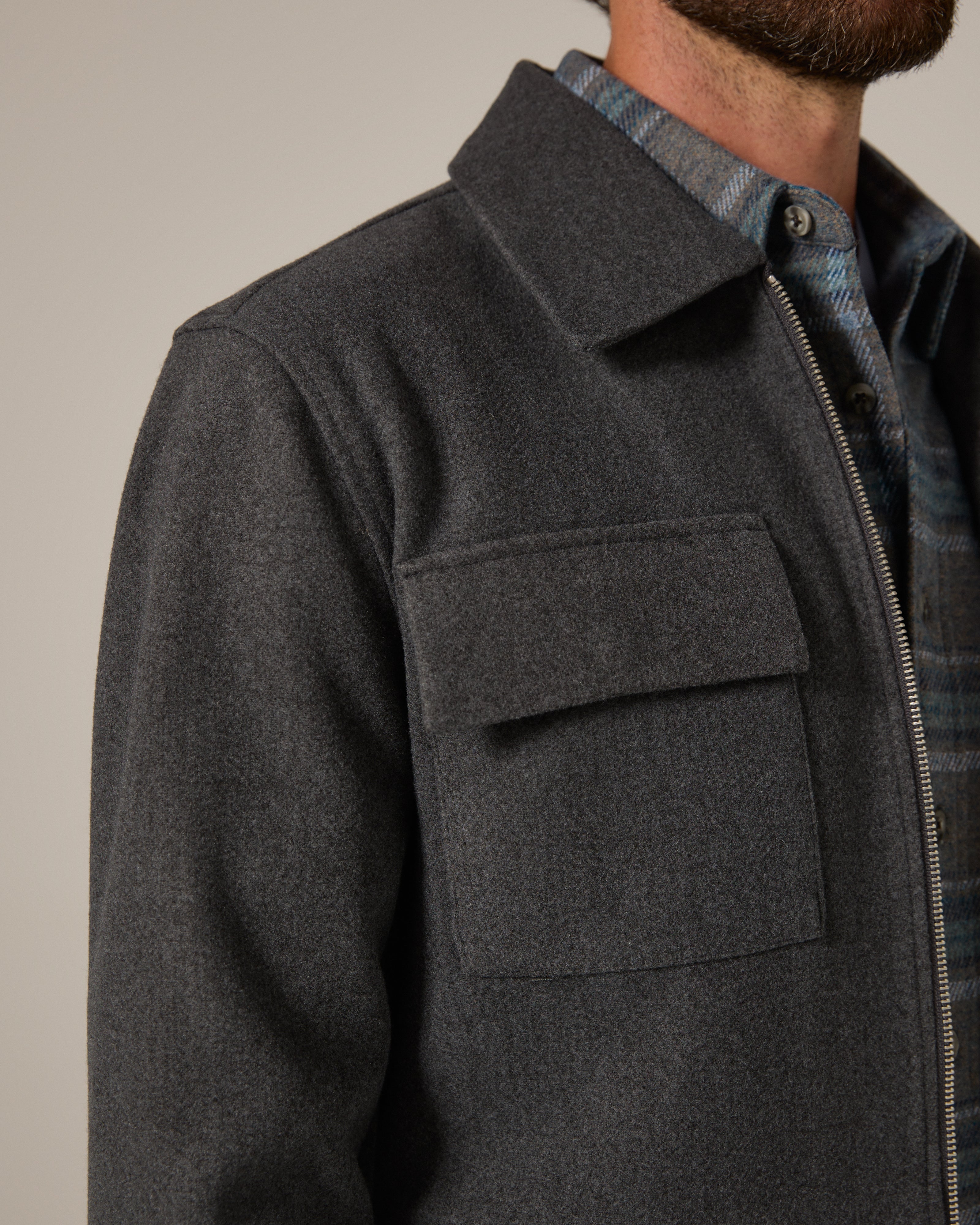 Bleeker Jacket Charcoal