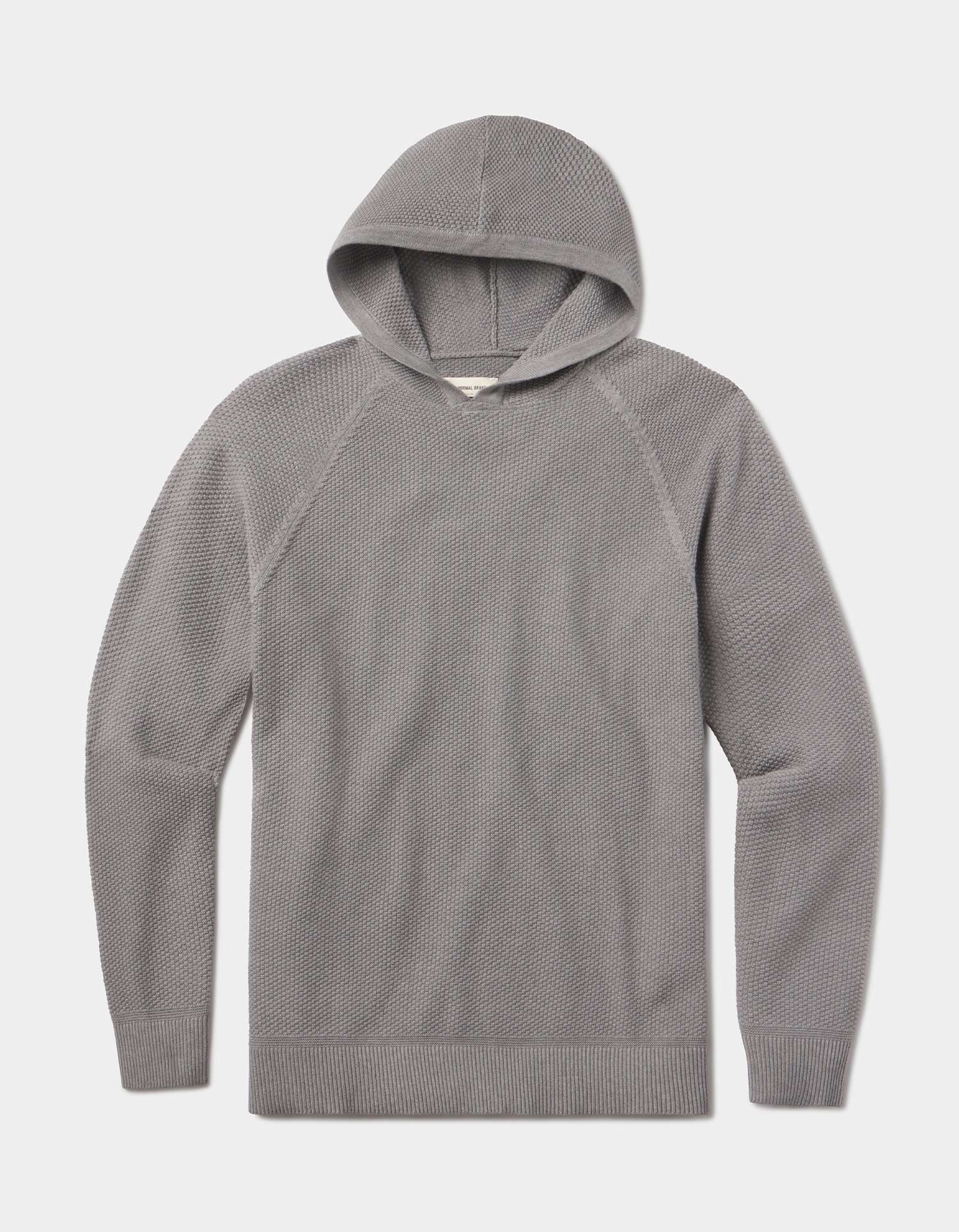 Coolmax Textured Hoodie Greystone