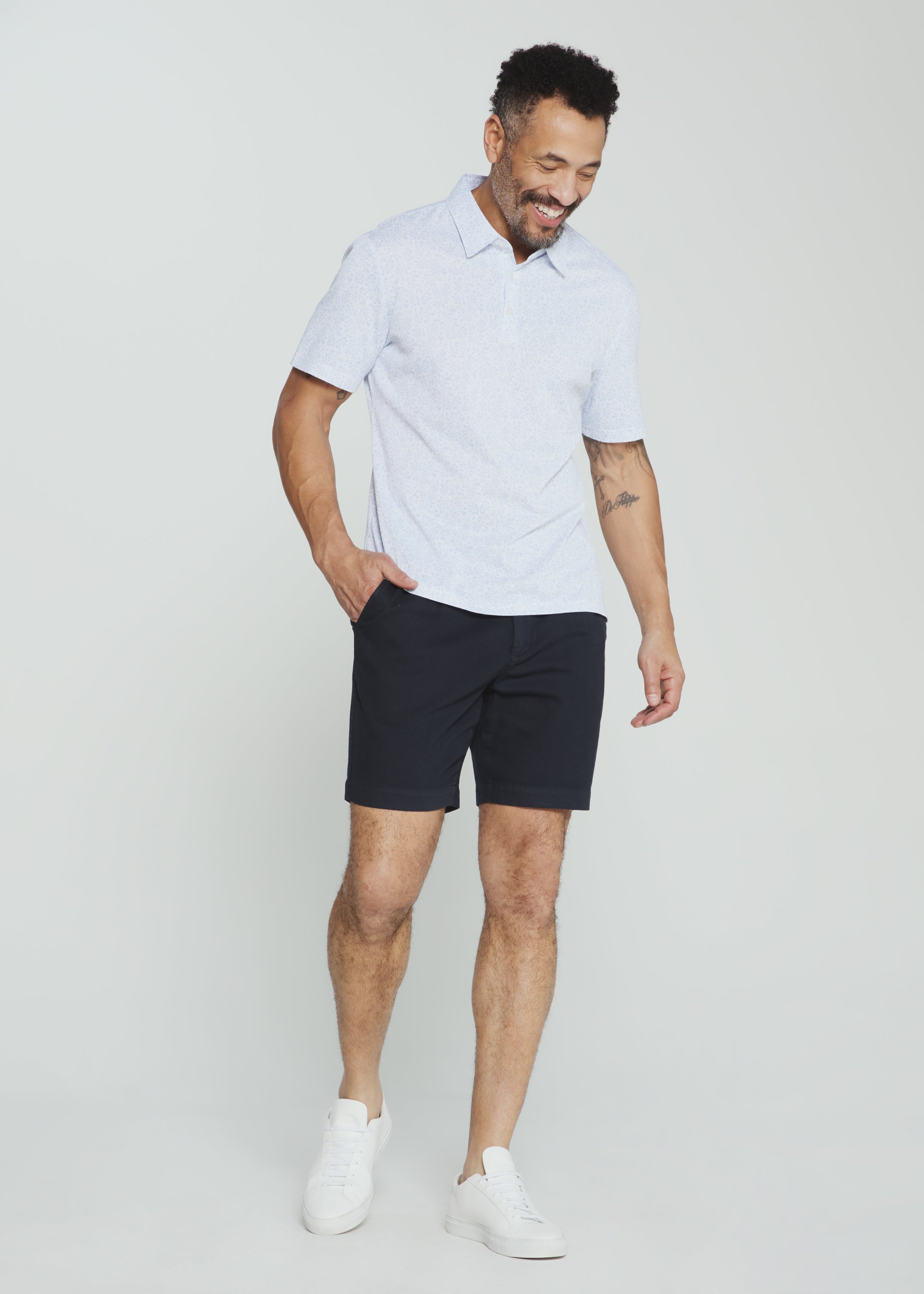 Laguna Linen Chino Short Navy