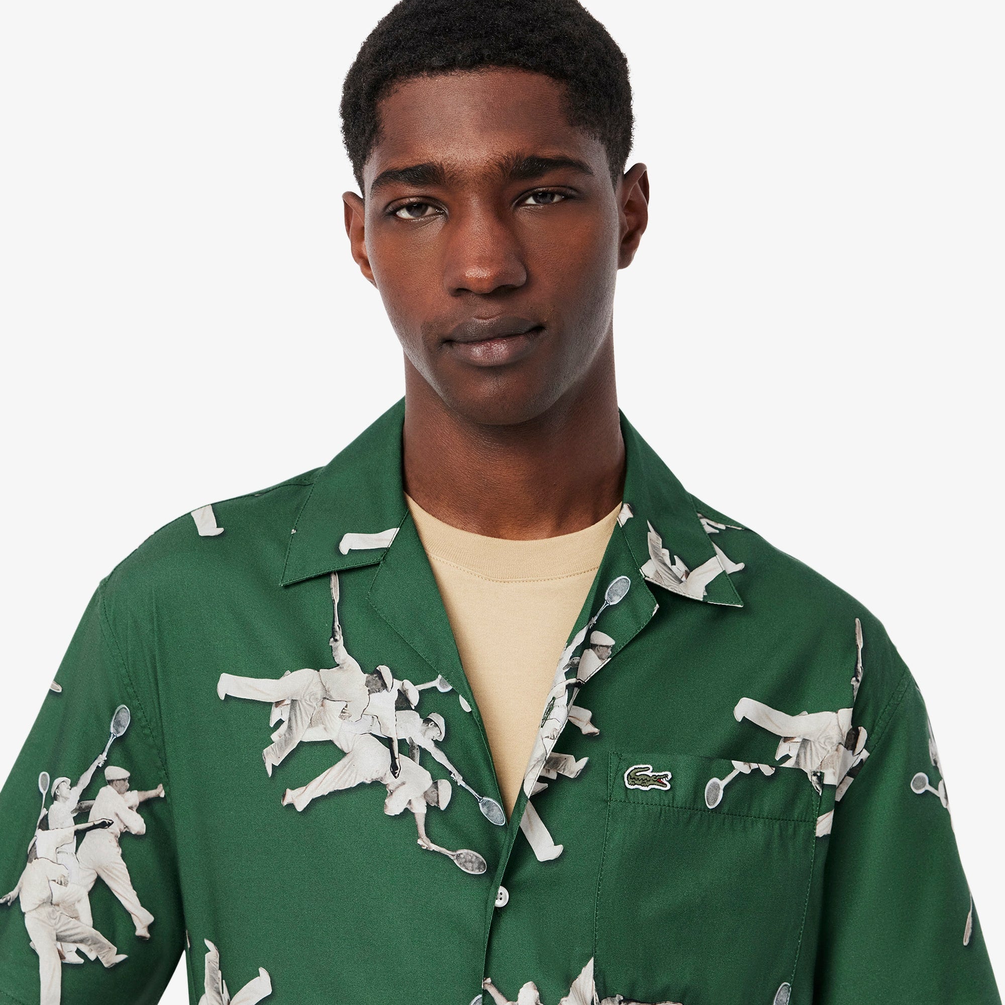 Vintage Tennis Shirt Green