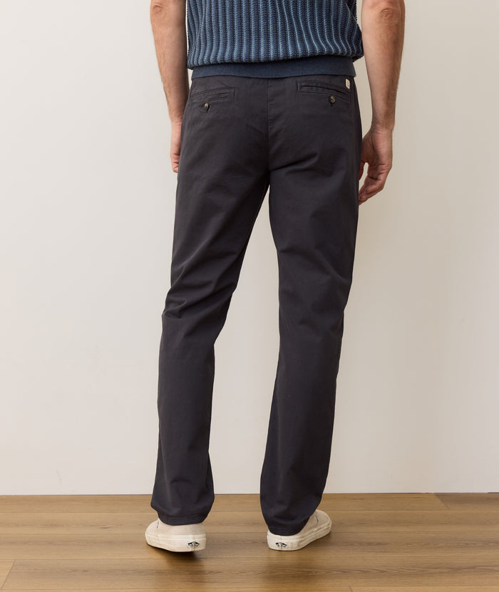 Saturday Slim Straight Twill Chino Washed Black
