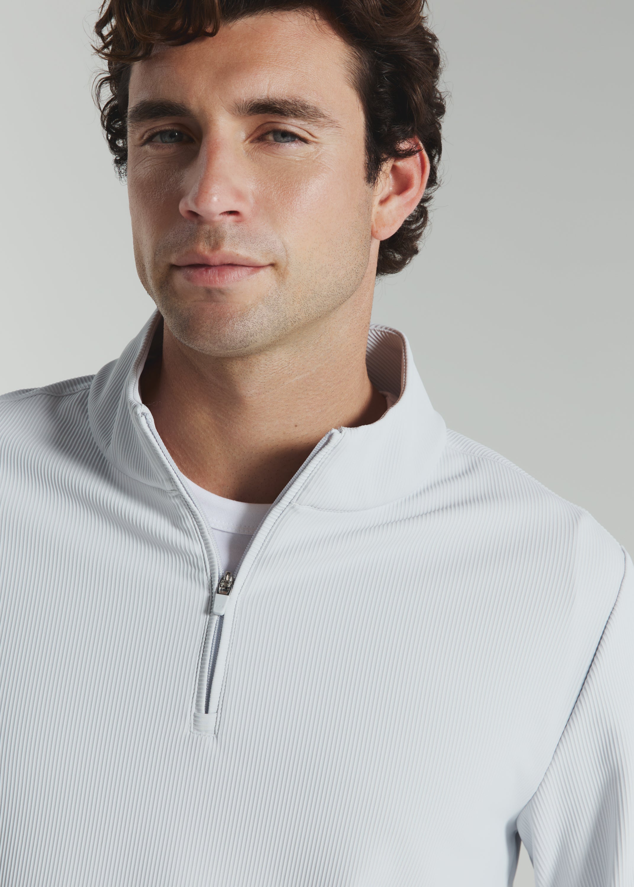 Drift Quarter Zip Pullover Cloud