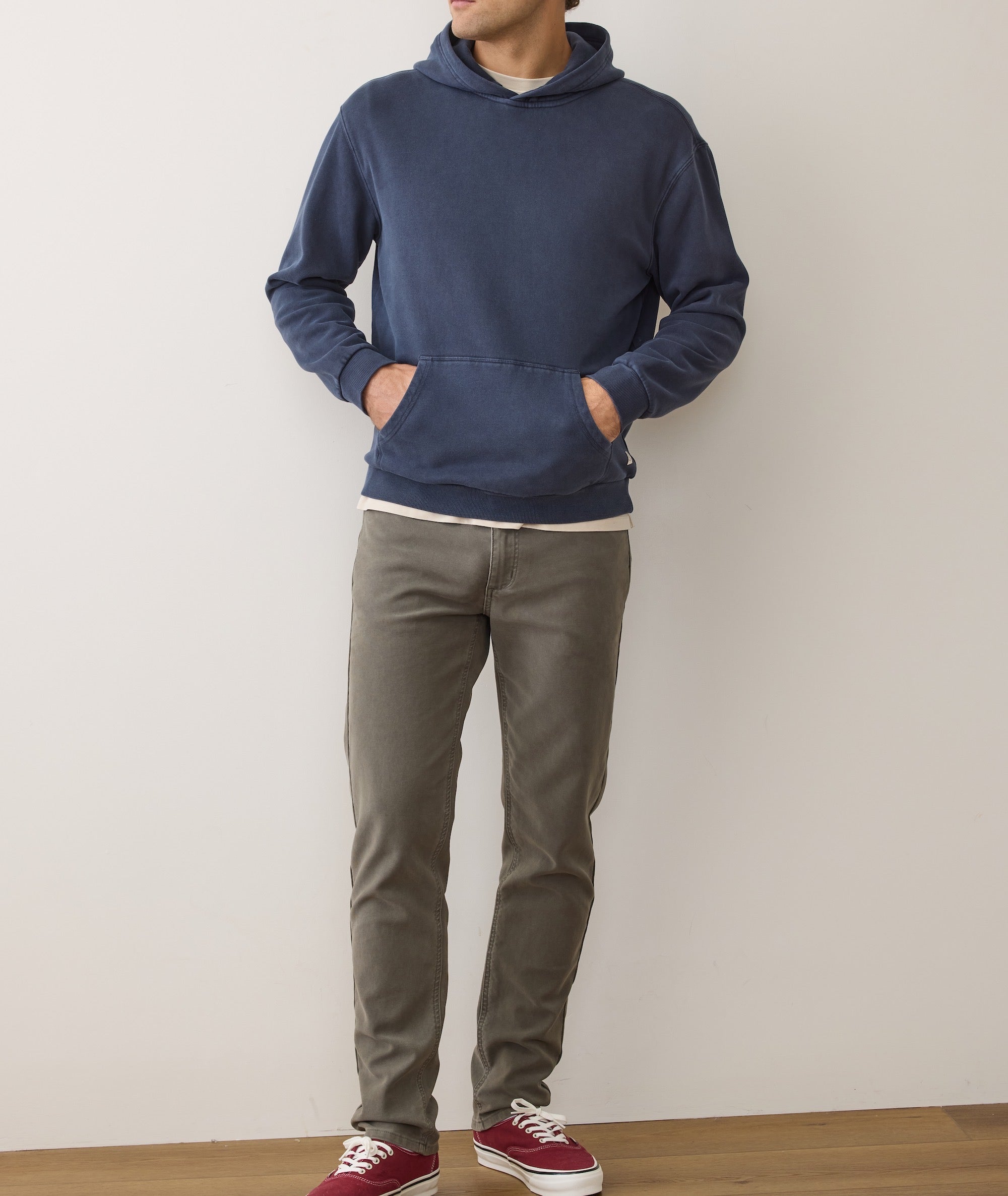 Relaxed Cloud 9 Fleece Hoodie Mood Indigo