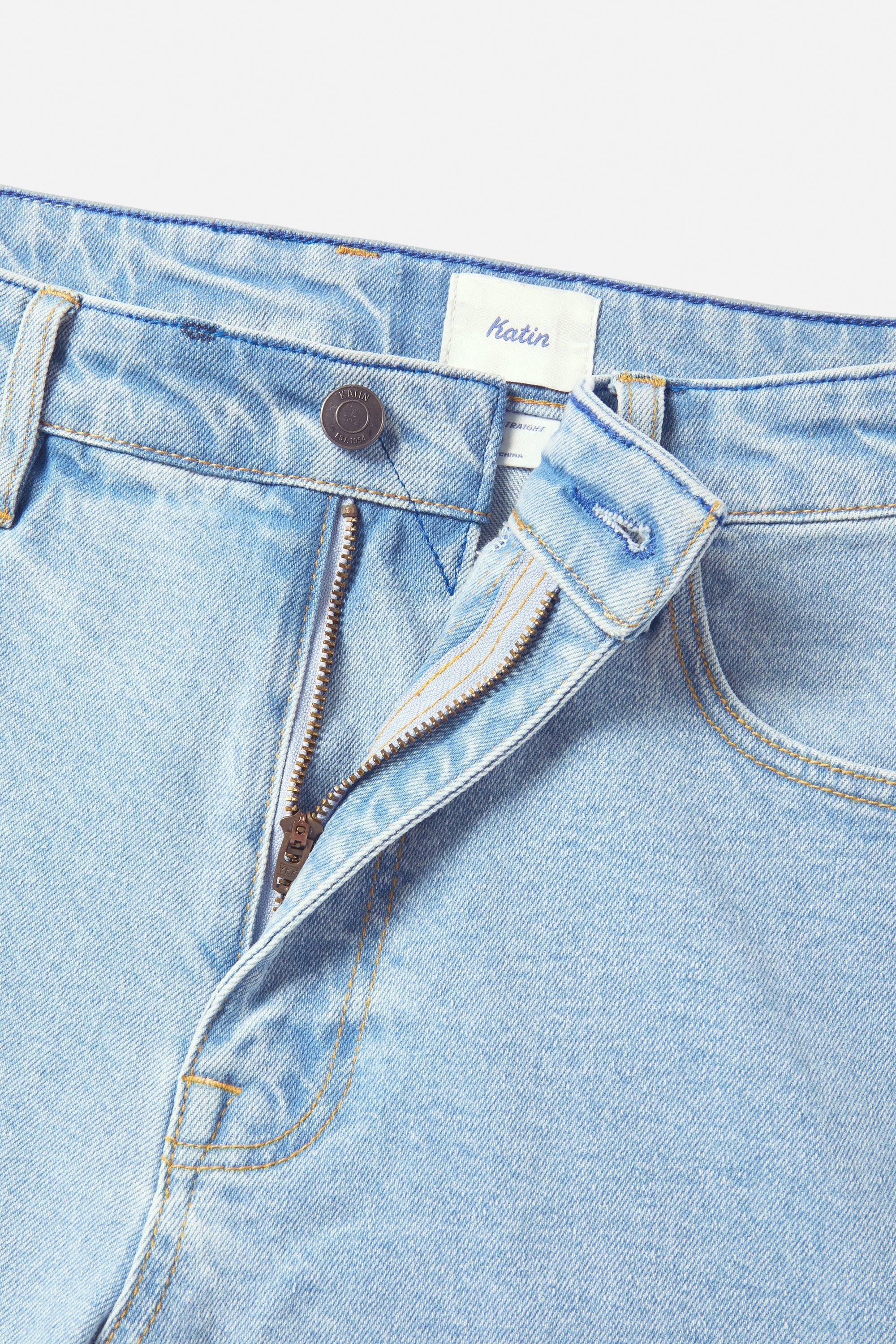 George 64 Relaxed Pant Light Indigo